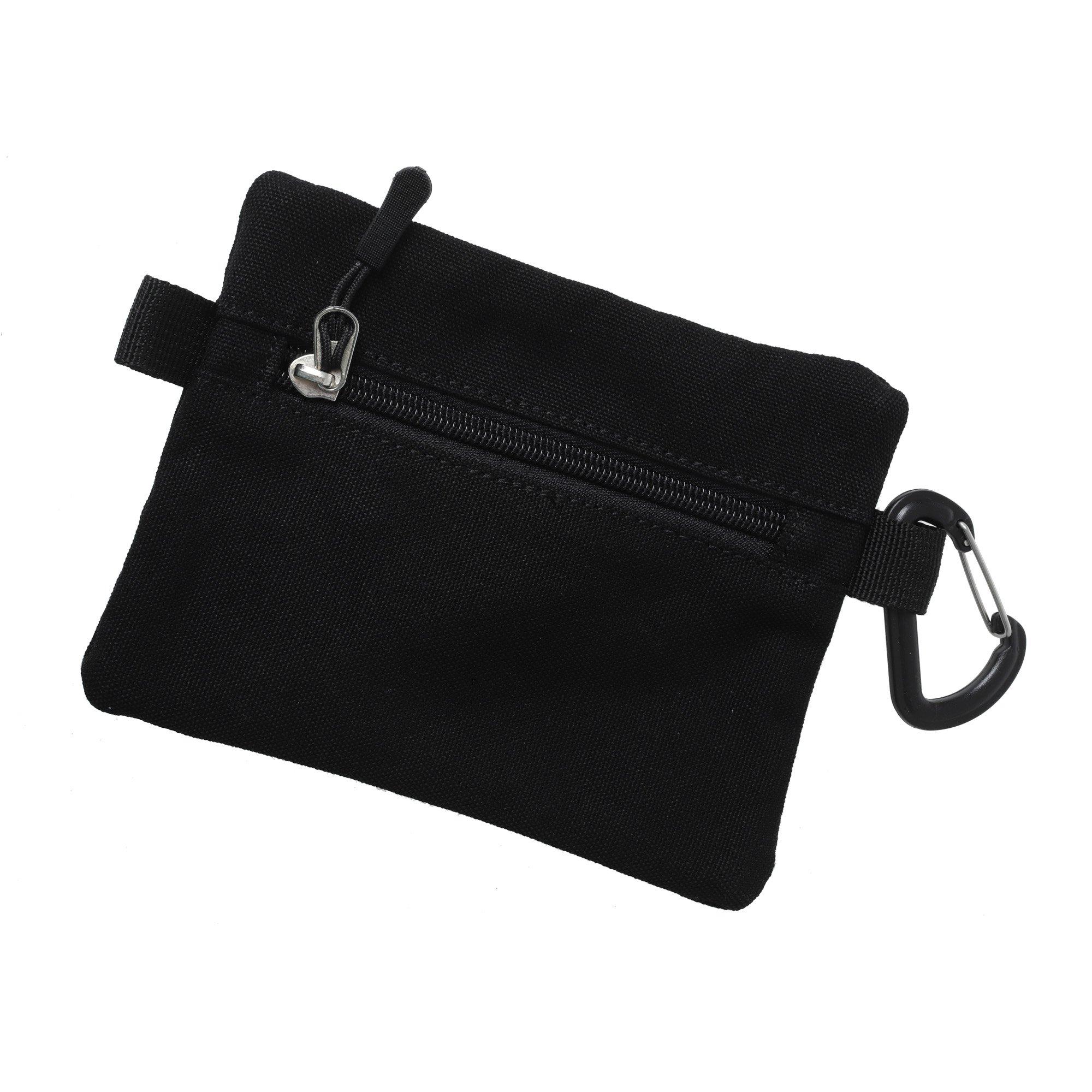 Black - Linea - Fabric Clip-On Pouch - 1