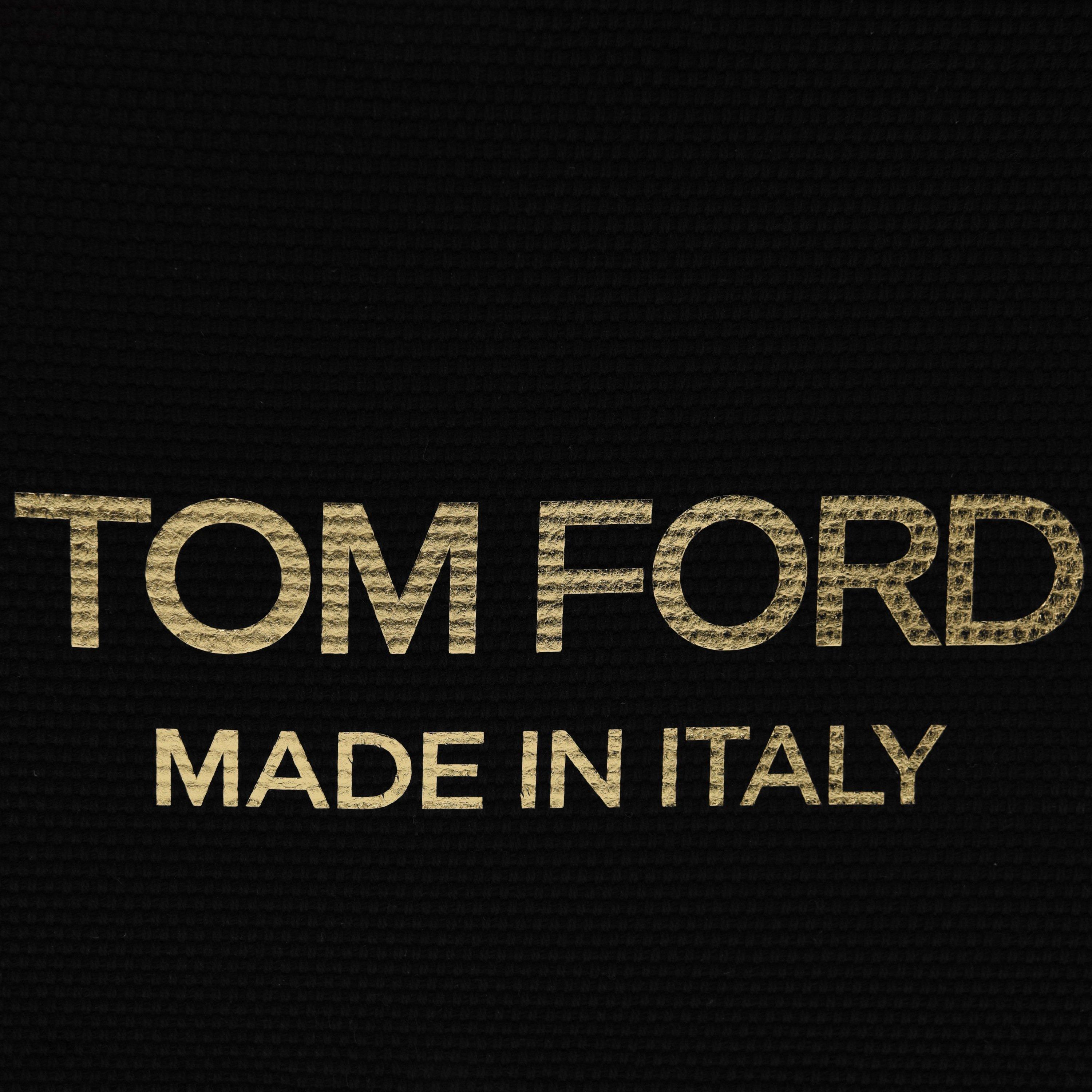 Black C9203 - Tom Ford - Small Canvas Shopper - 4