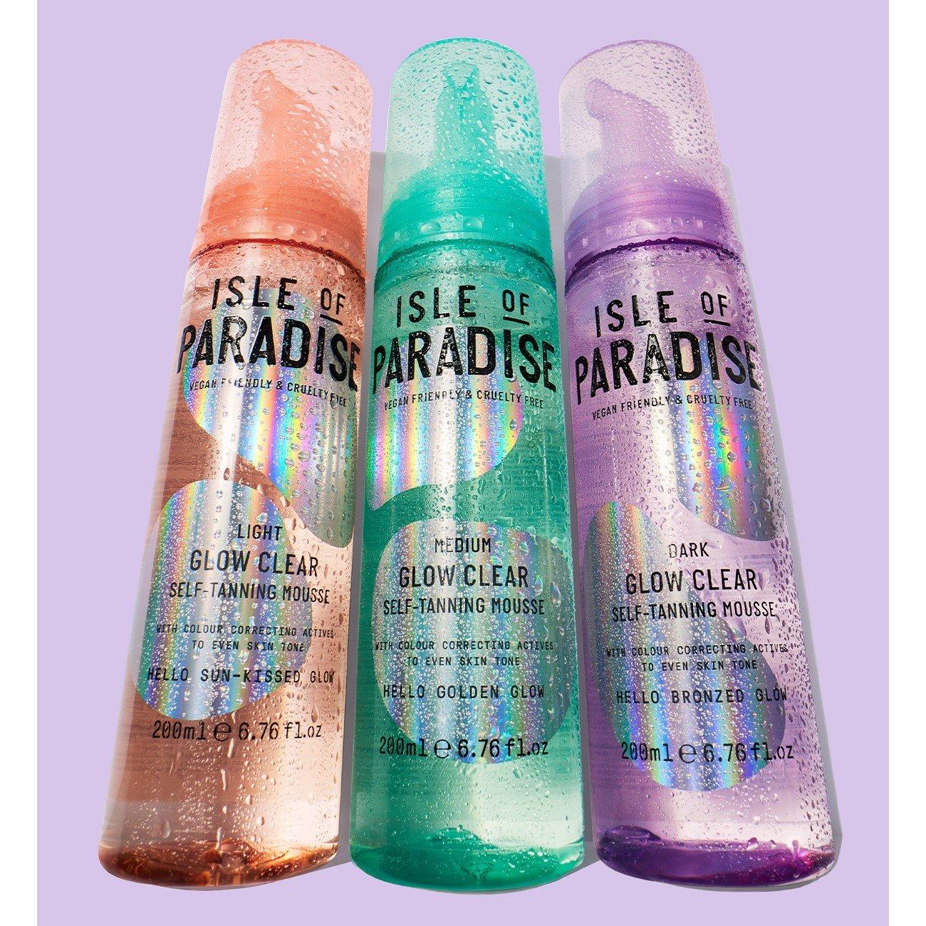 Light - Isle of Paradise - Glow Clear Self-Tanning Mousse - 3