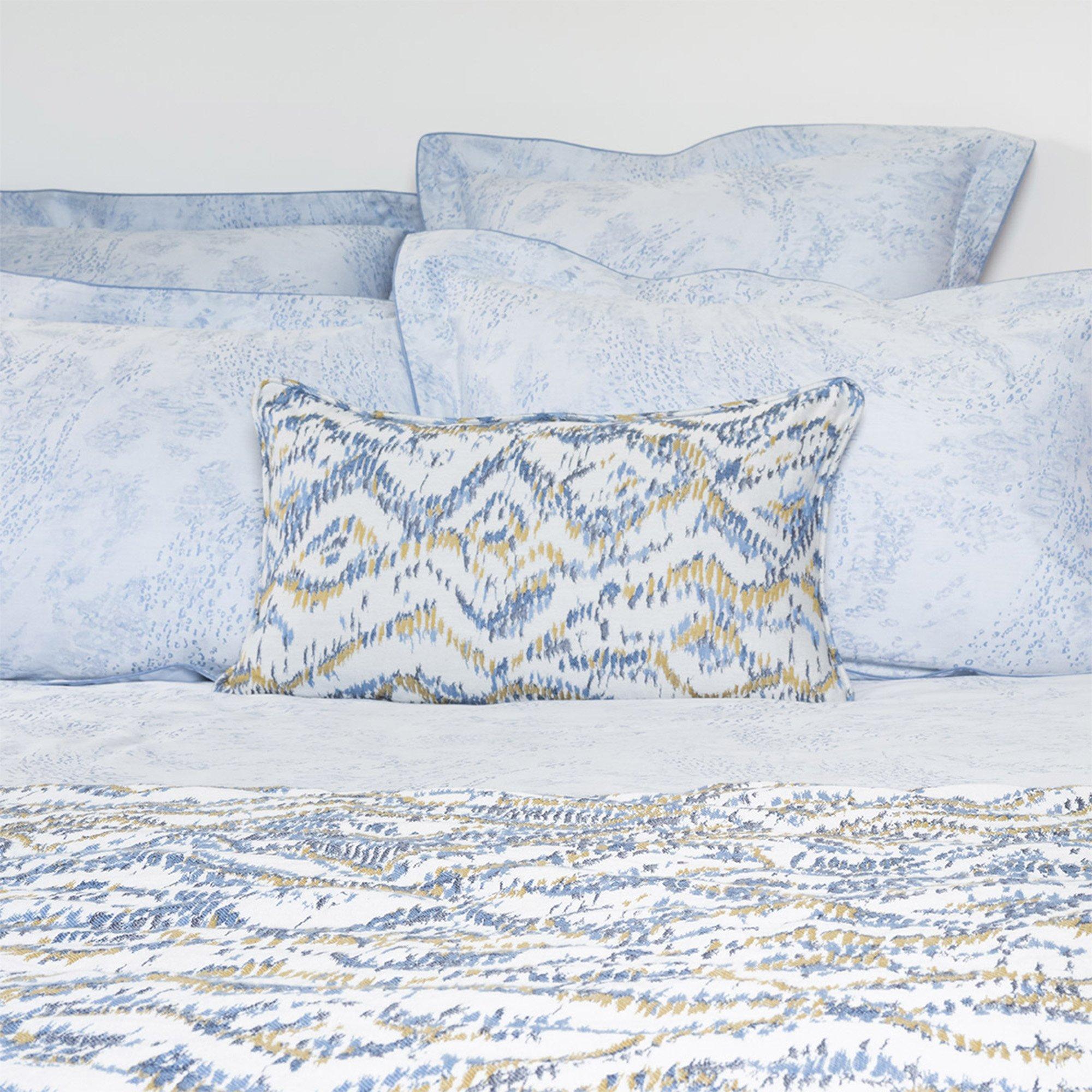 Blue - Yves Delorme - Ecumes Bed Runner - 2