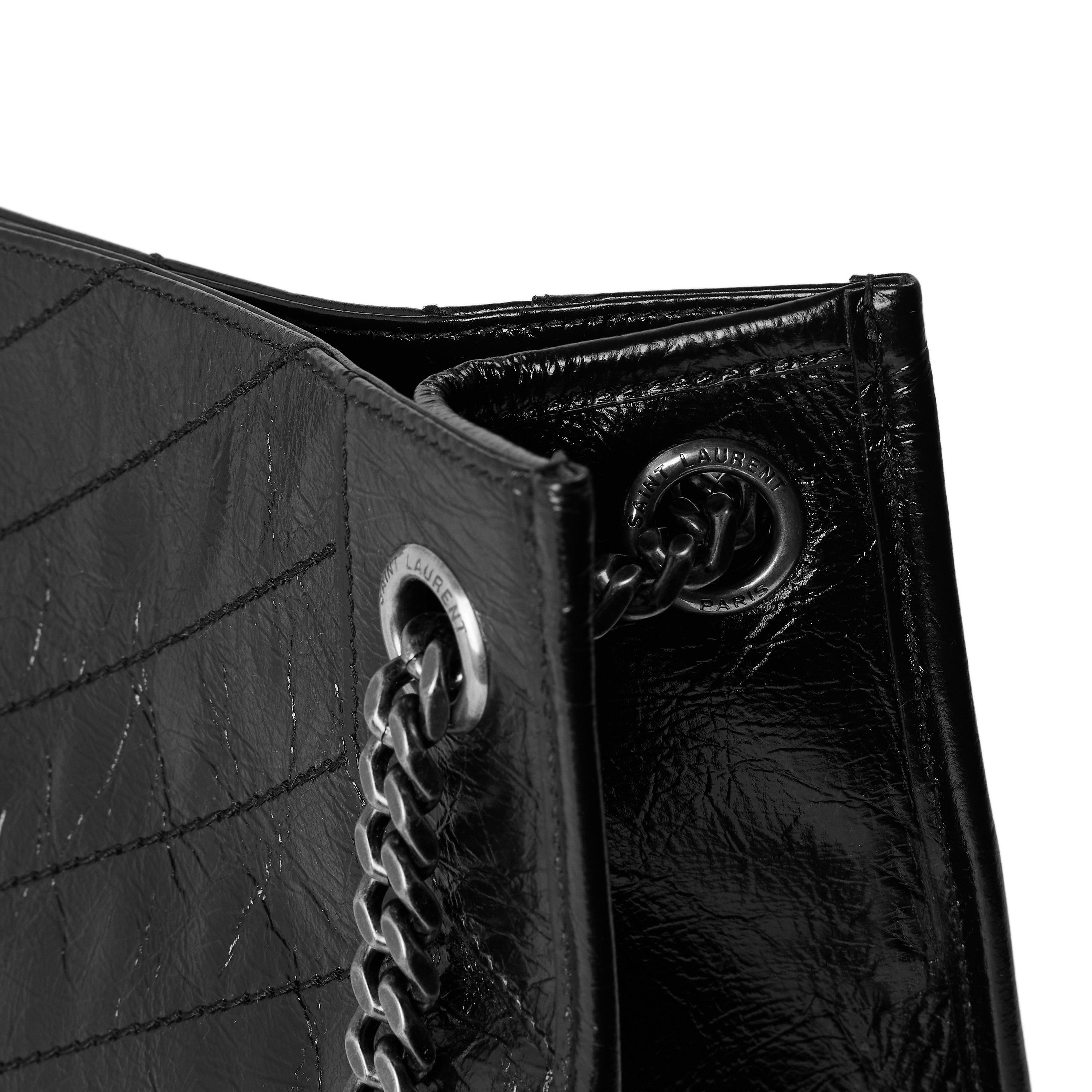 Nero - Saint Laurent - Women's Niki Shping Shoulder Bag - 3