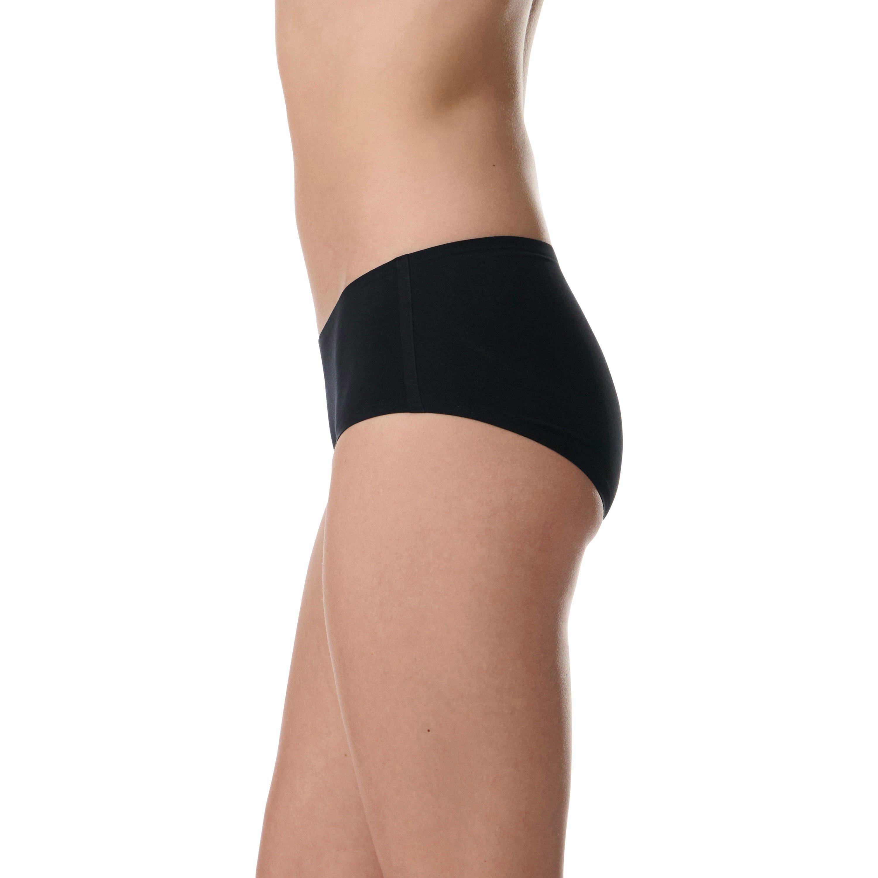 Black - Wolford - Wolford Cotton Contour Panty - 4