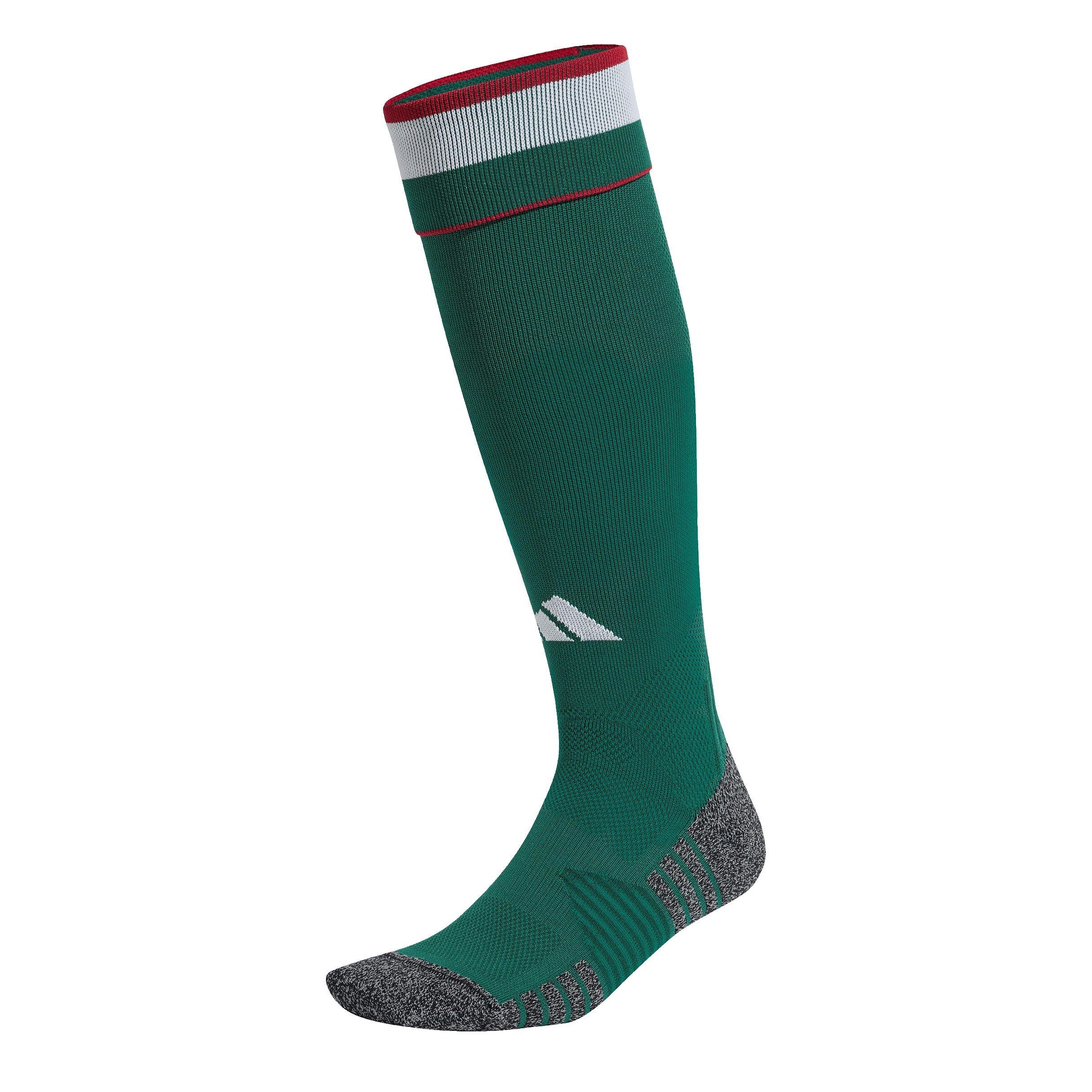 Green/White - adidas - Men's Hungary Home 2025 Knee High Football Socks - 1