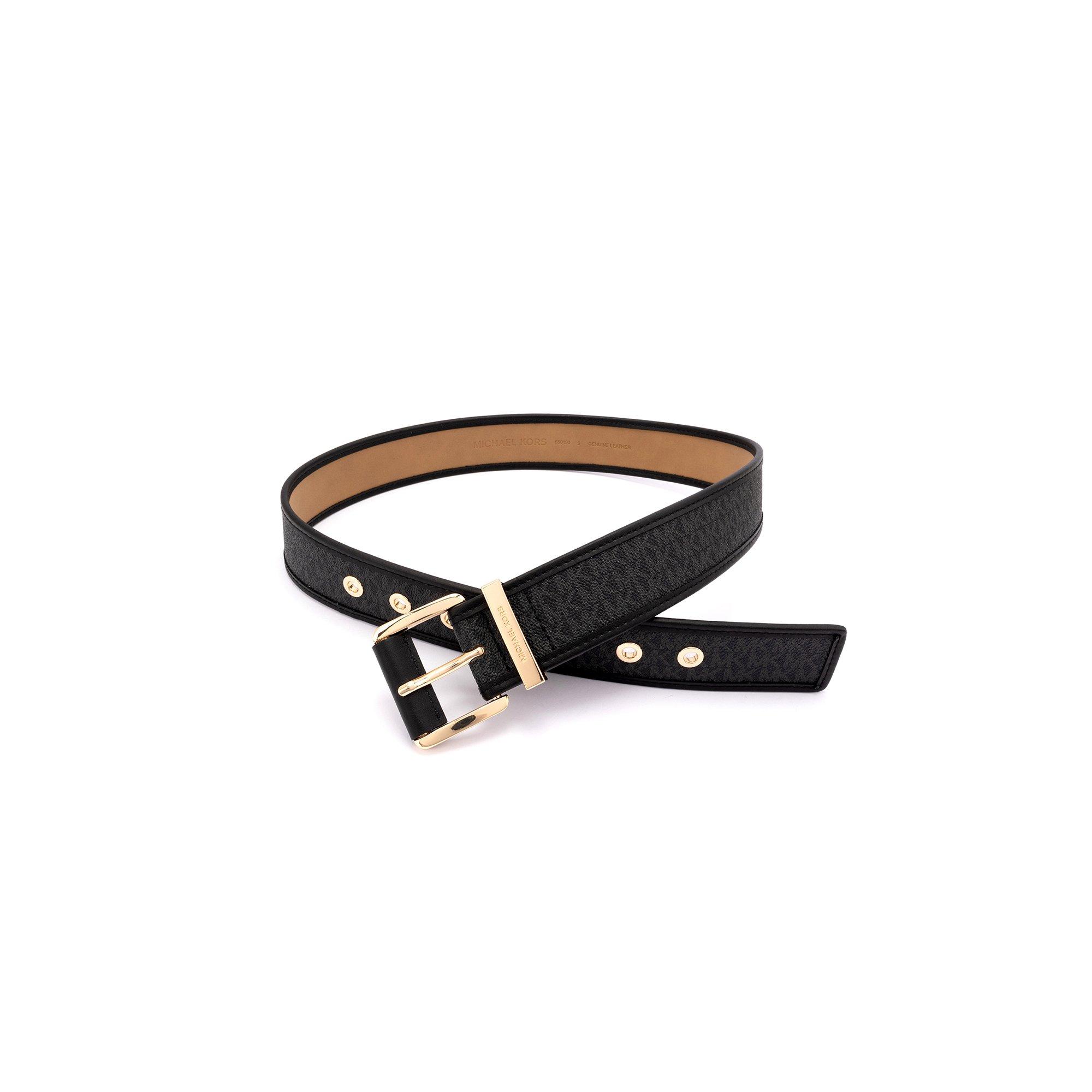 Black Gold - MICHAEL Michael Kors - Women's Leather Belt - 2