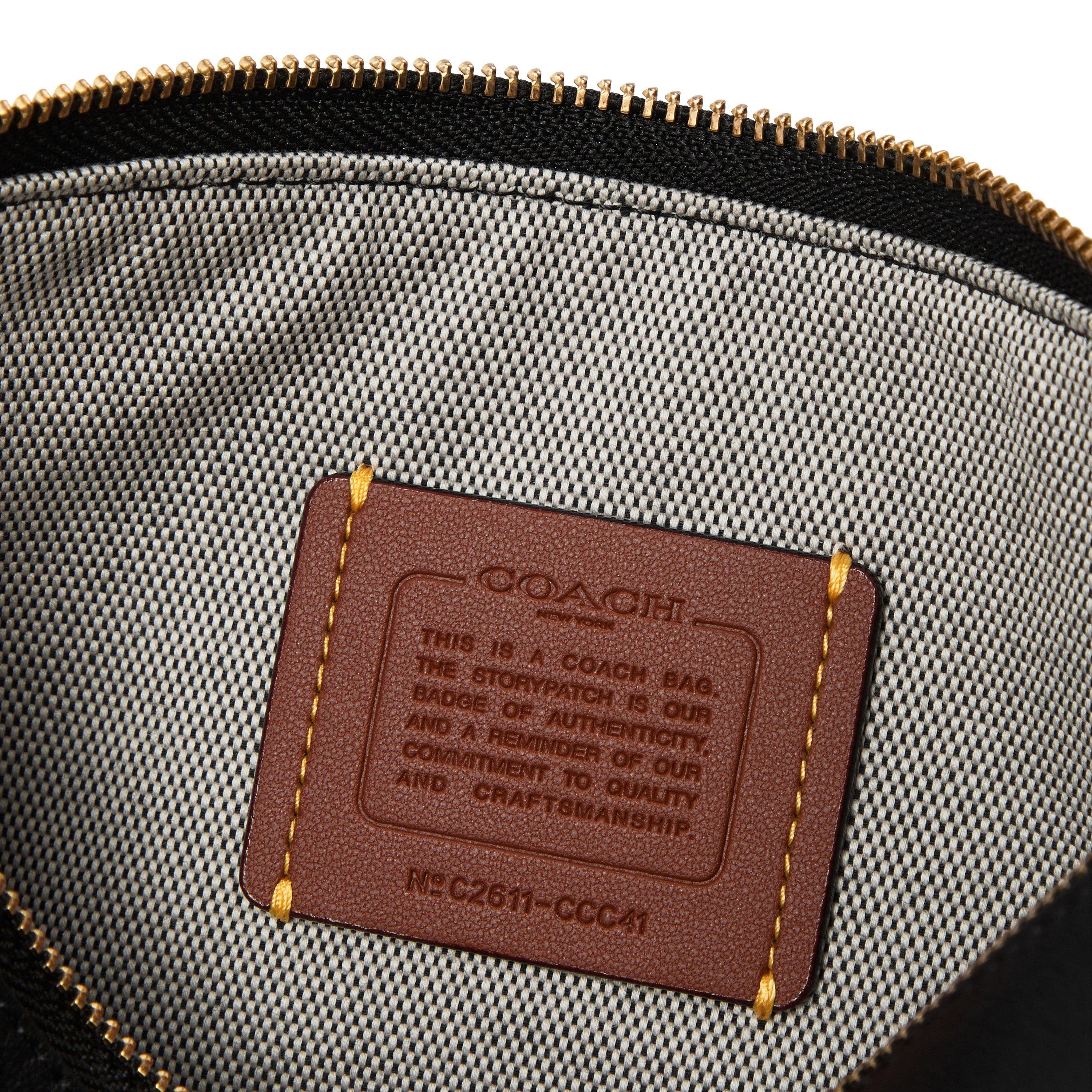 B4/BLACK - Coach - Plaza Shoulder Bag - 4