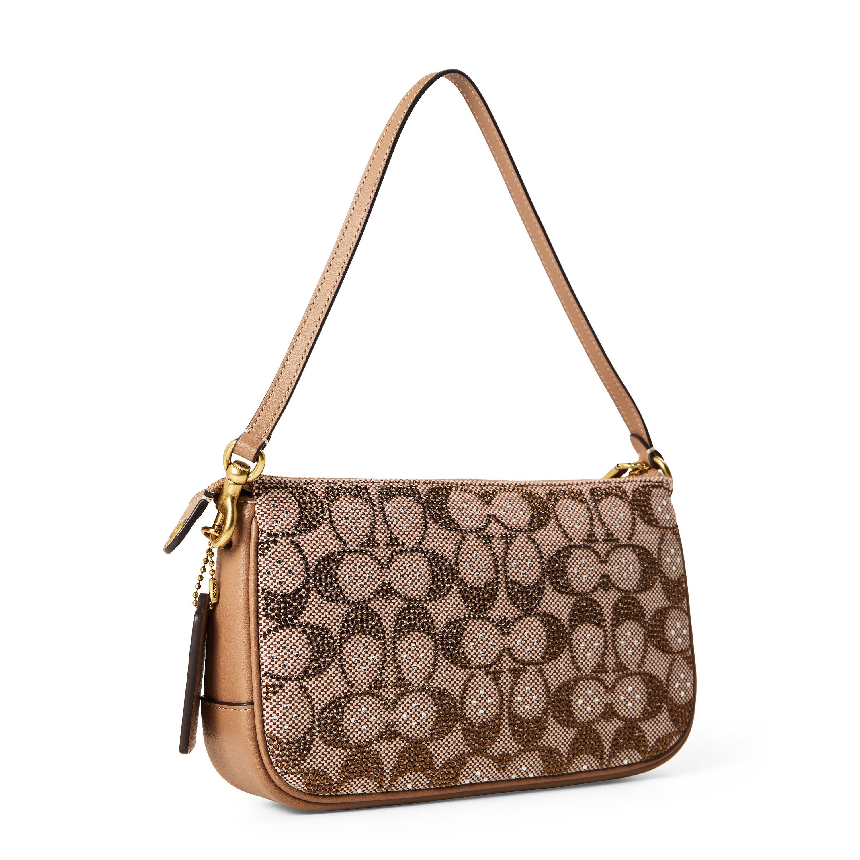 B4/MUSHROOM - Coach - Women's Plaza Leather Shoulder Bag - 2