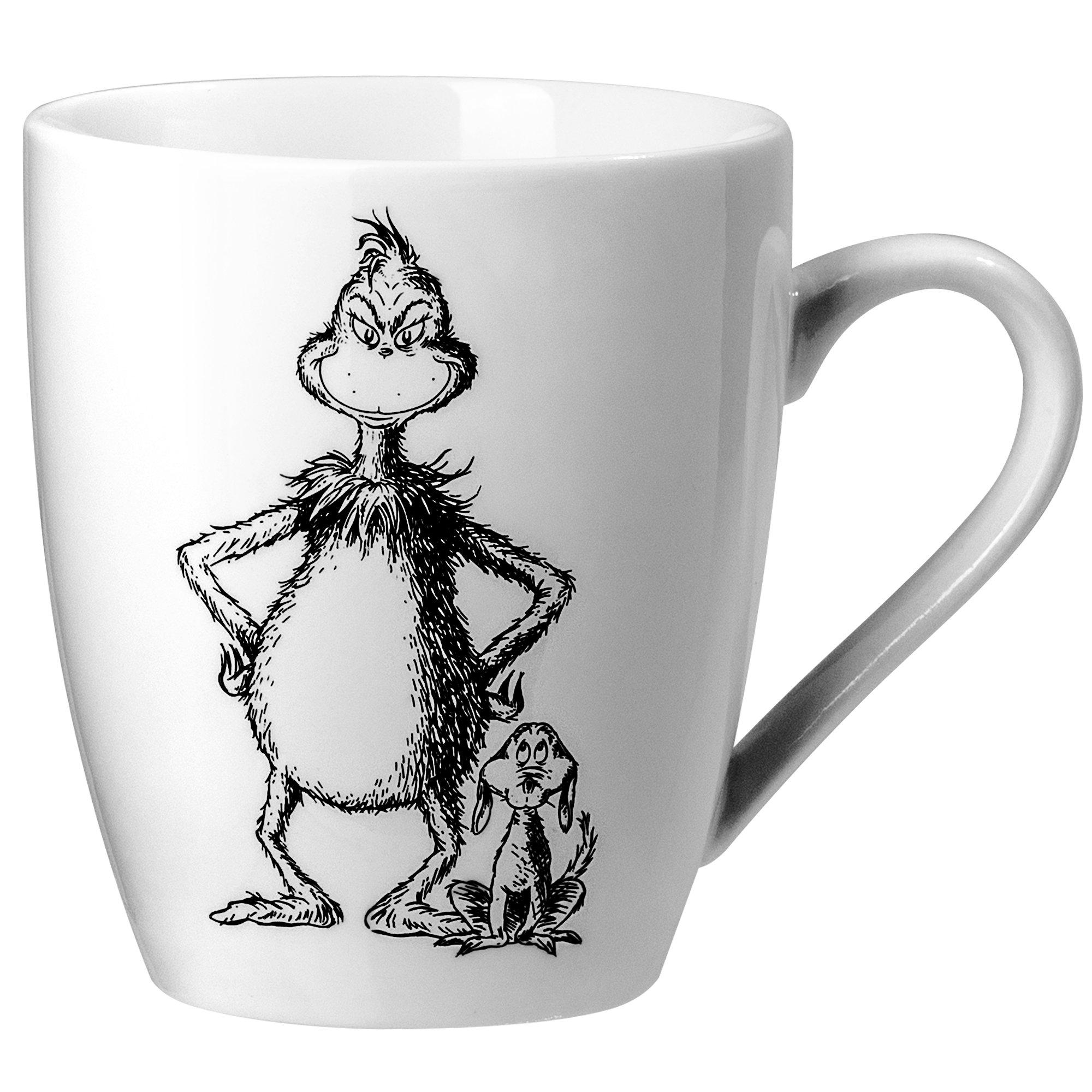 White - The Grinch - Grinch 4pc 12oz Mugs 88 - 1