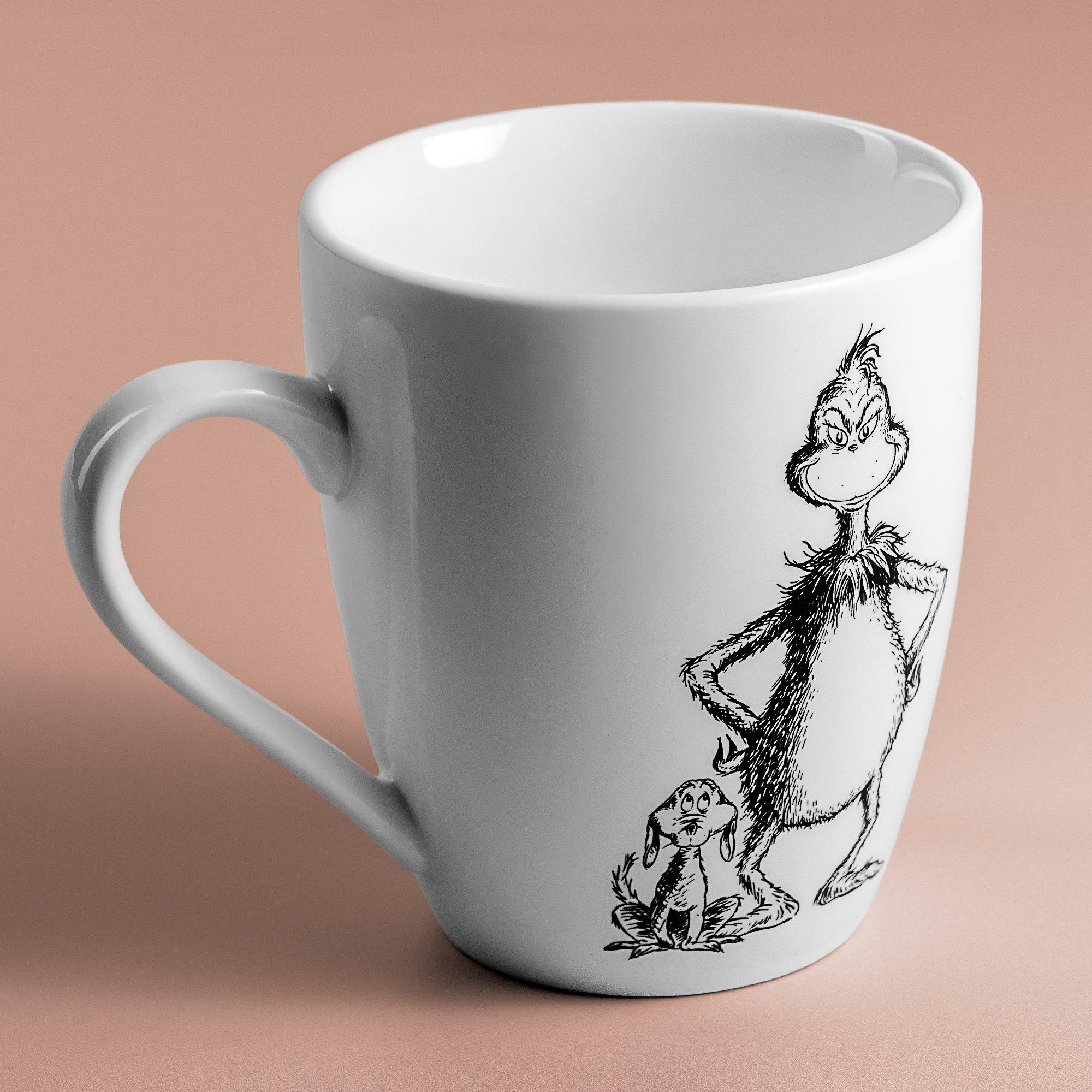 White - The Grinch - Grinch 4pc 12oz Mugs 88 - 2