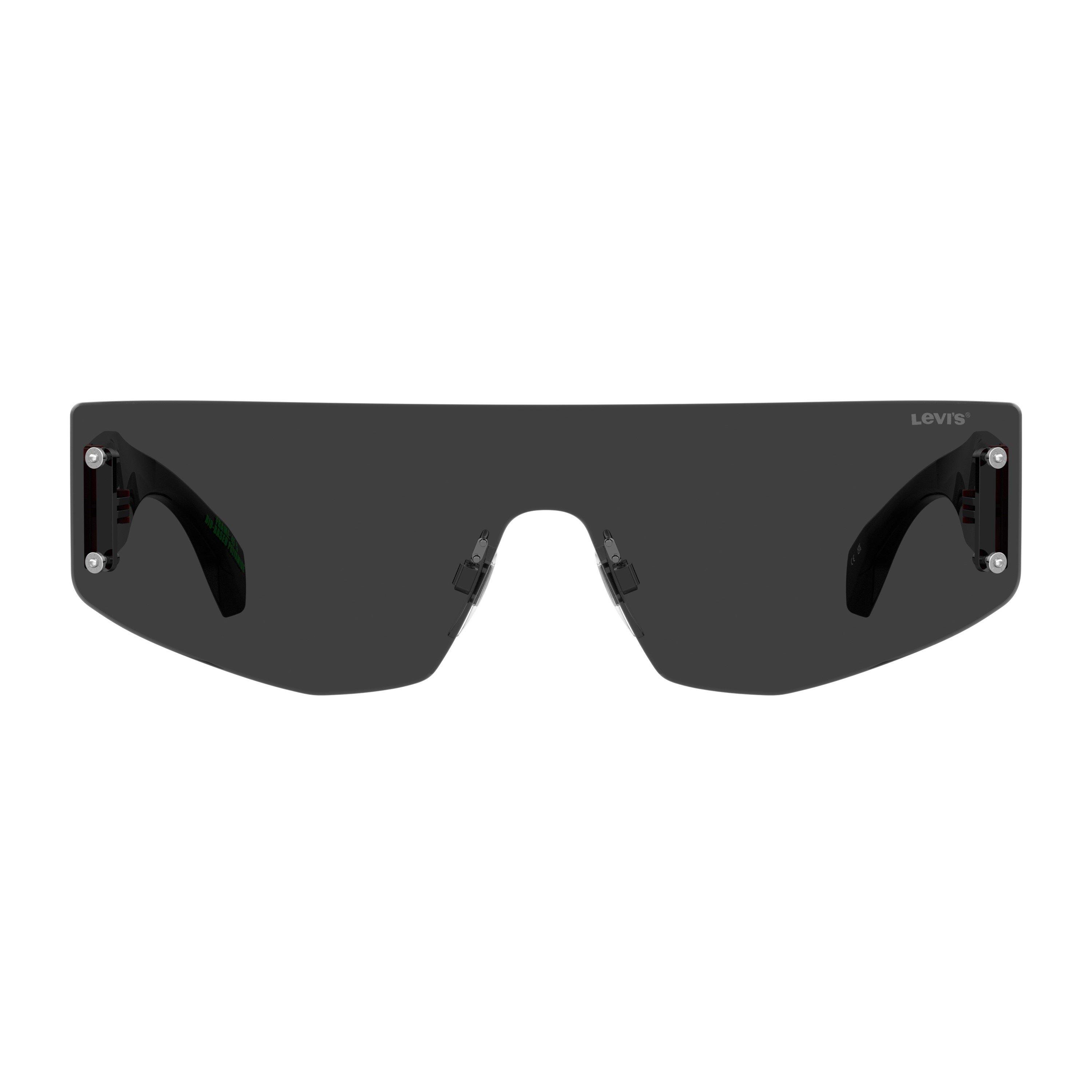 Zwart - Levis - Unisex Adult Wrap Sunglasses - 2