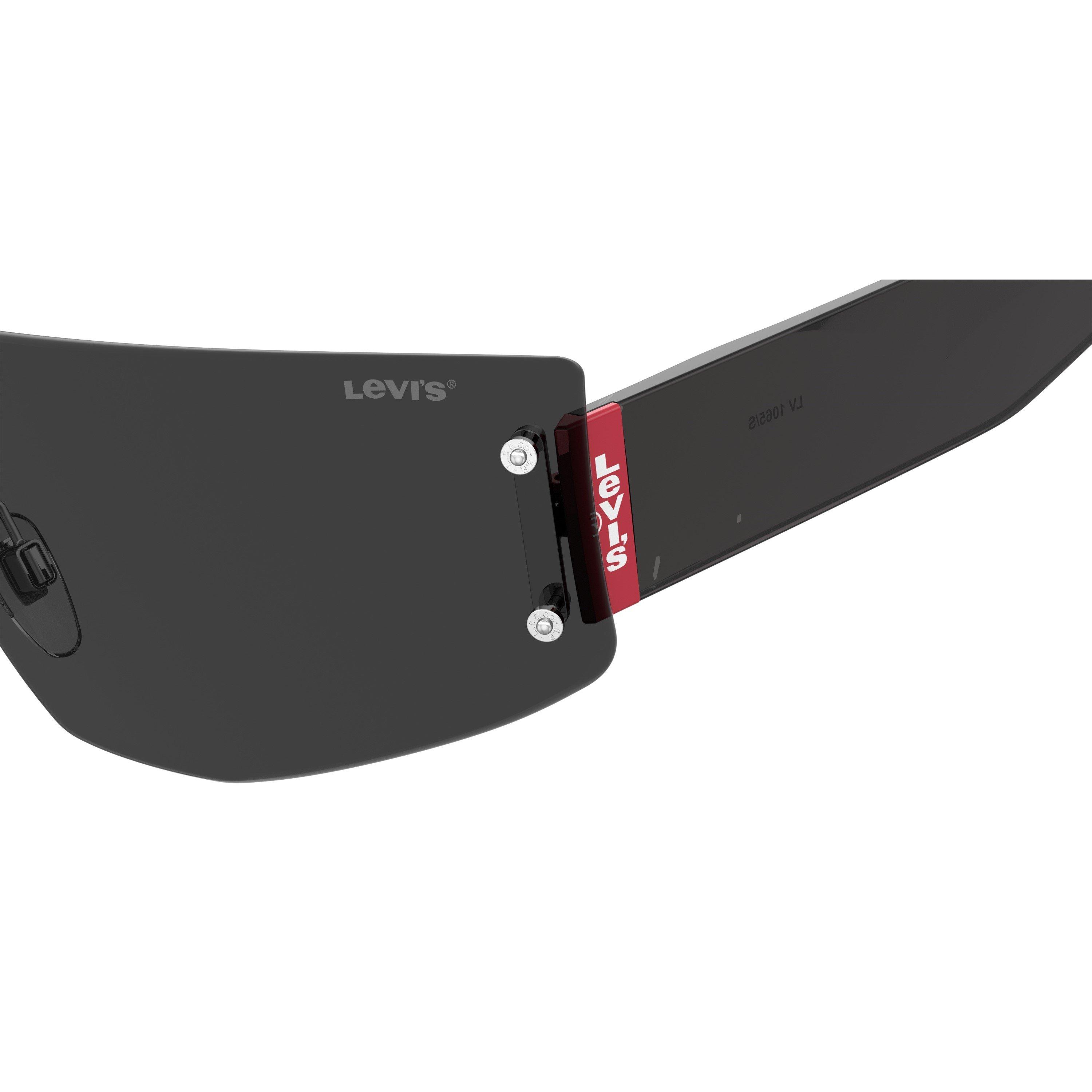 Zwart - Levis - Unisex Adult Wrap Sunglasses - 4