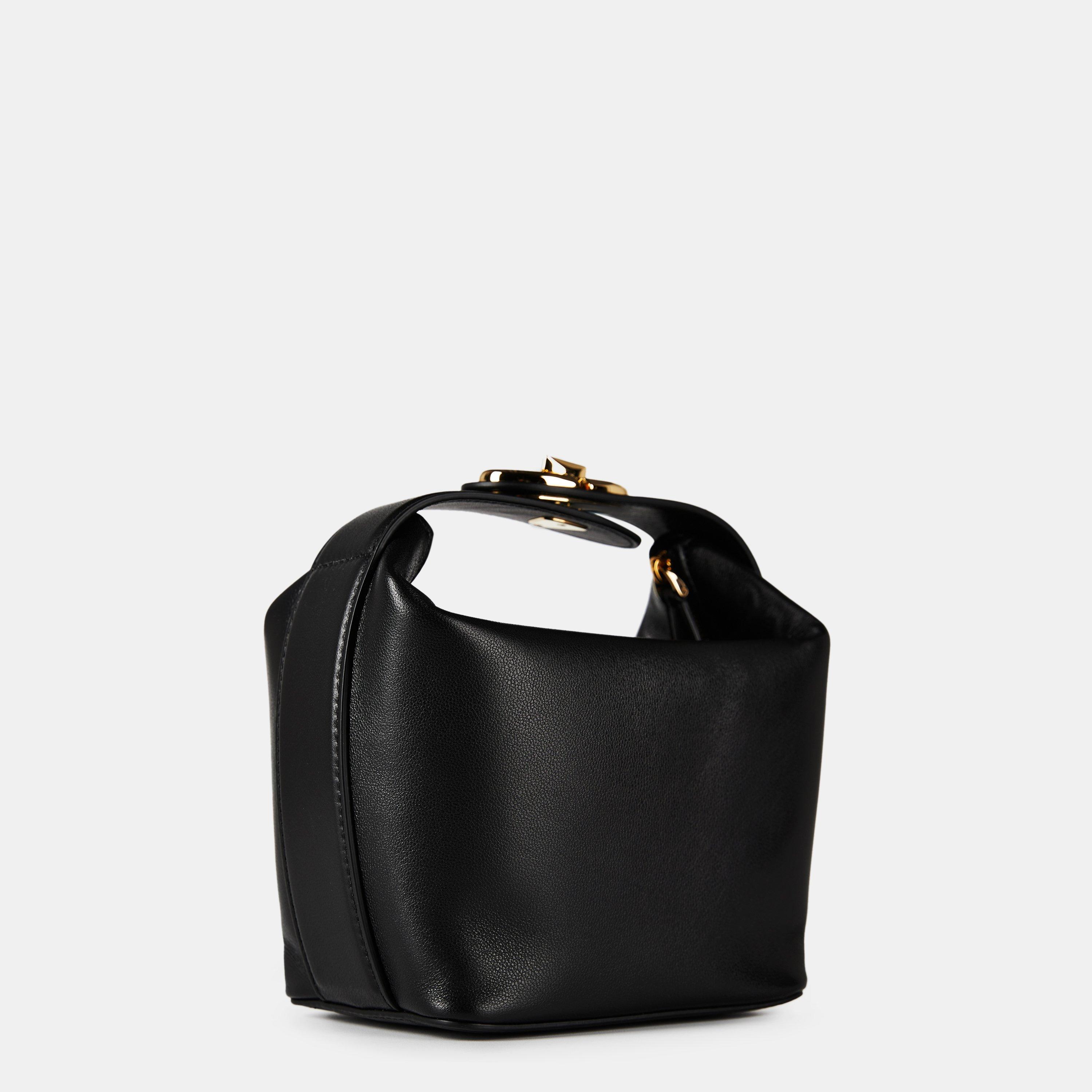 Nero - Valentino Garavani - Vlogo Bold Mini Bag - 2