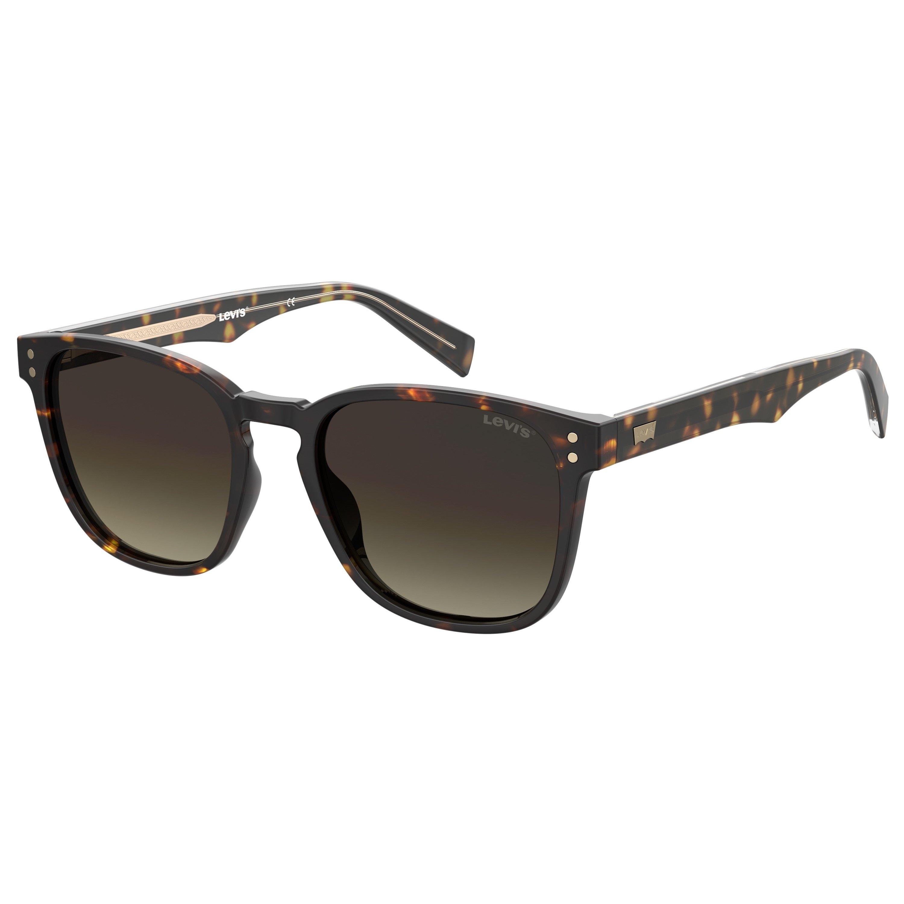 Brown - Levis - Round Sunglasses - 1