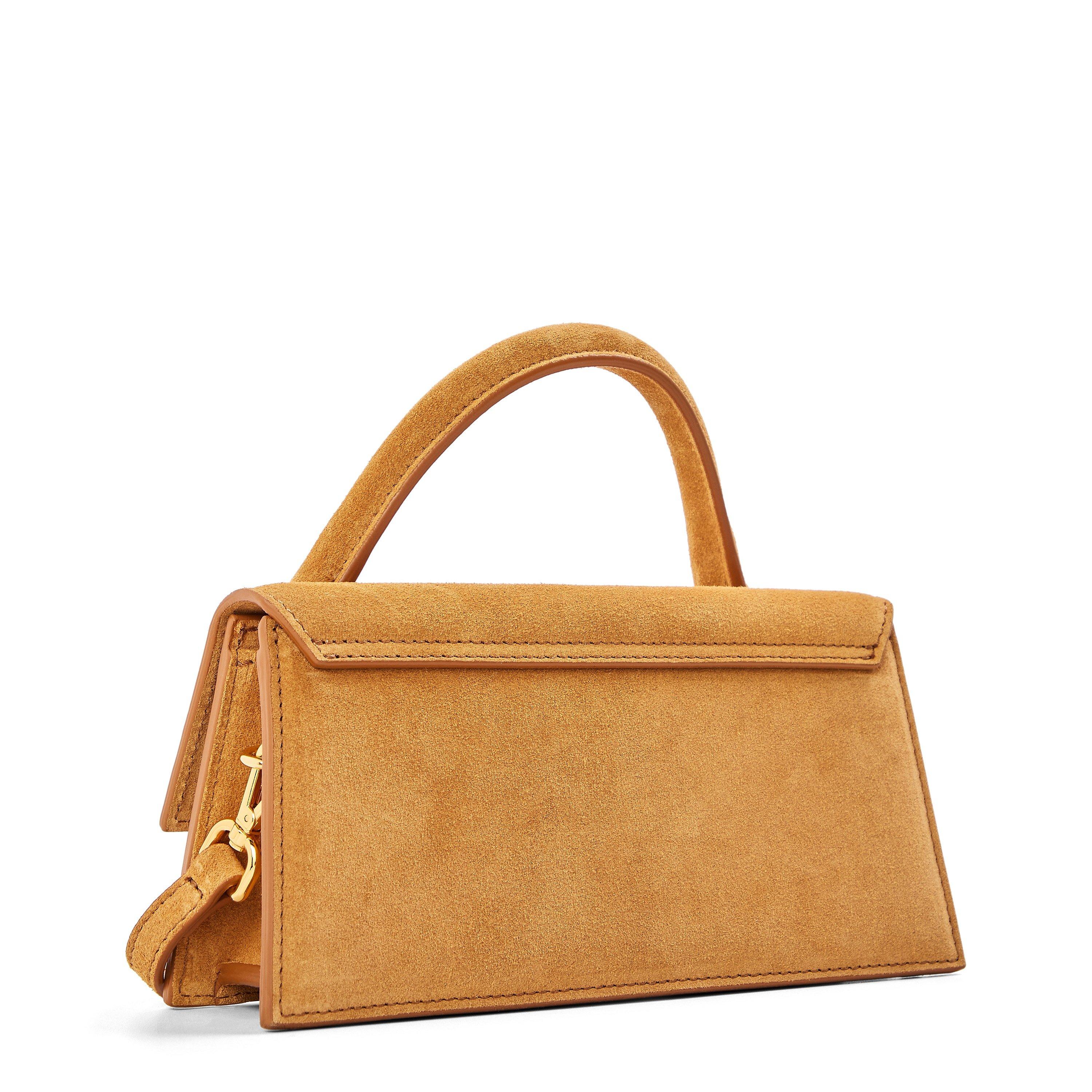 Camel - Jacquemus - Women's Leather Le Chiquito Mini Bag - 2