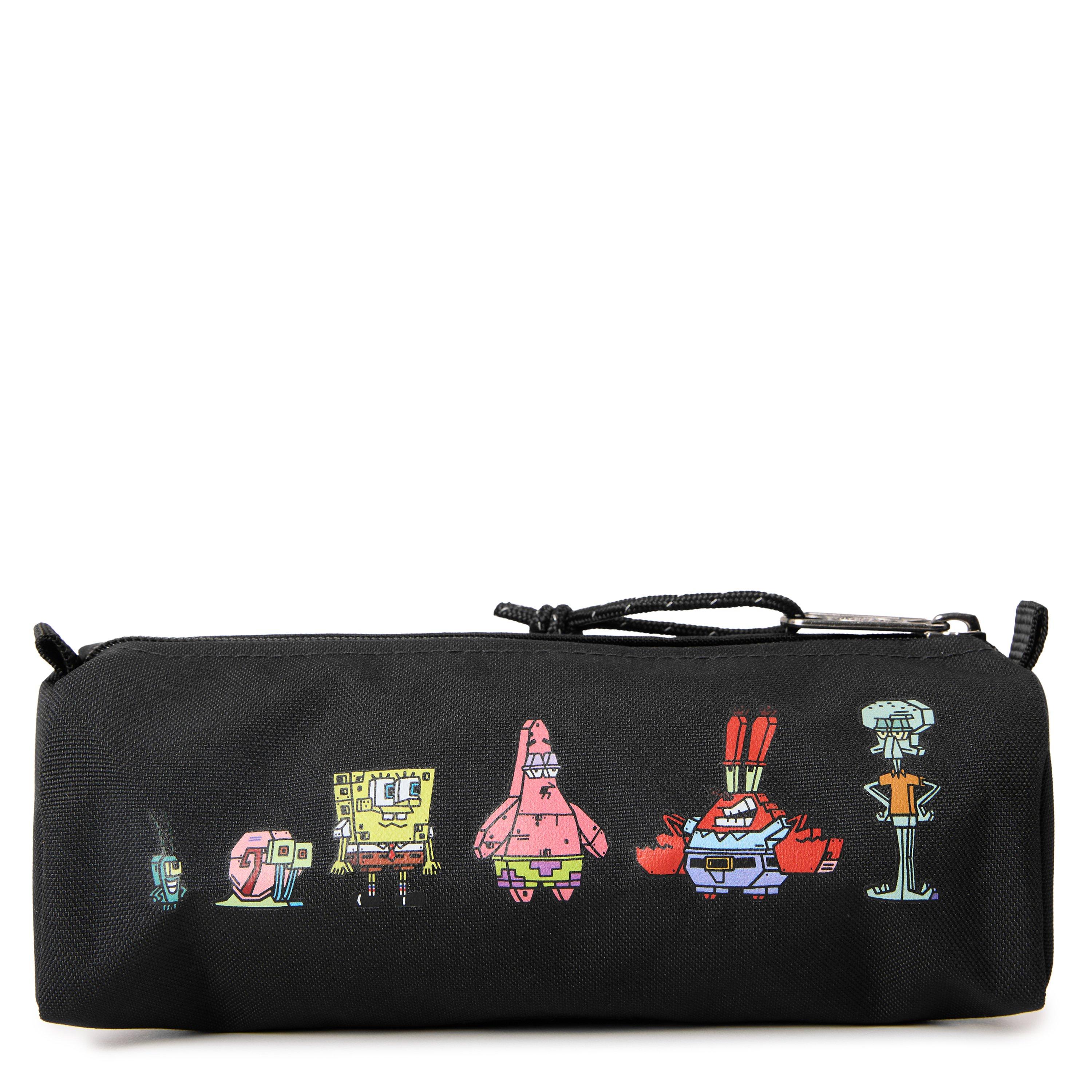 Zwarte Lijn Op - Eastpak - SpongeBob Benchmark Pencil Case - 2