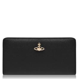 Vivienne Westwood Saffiano Zip Round Wallet