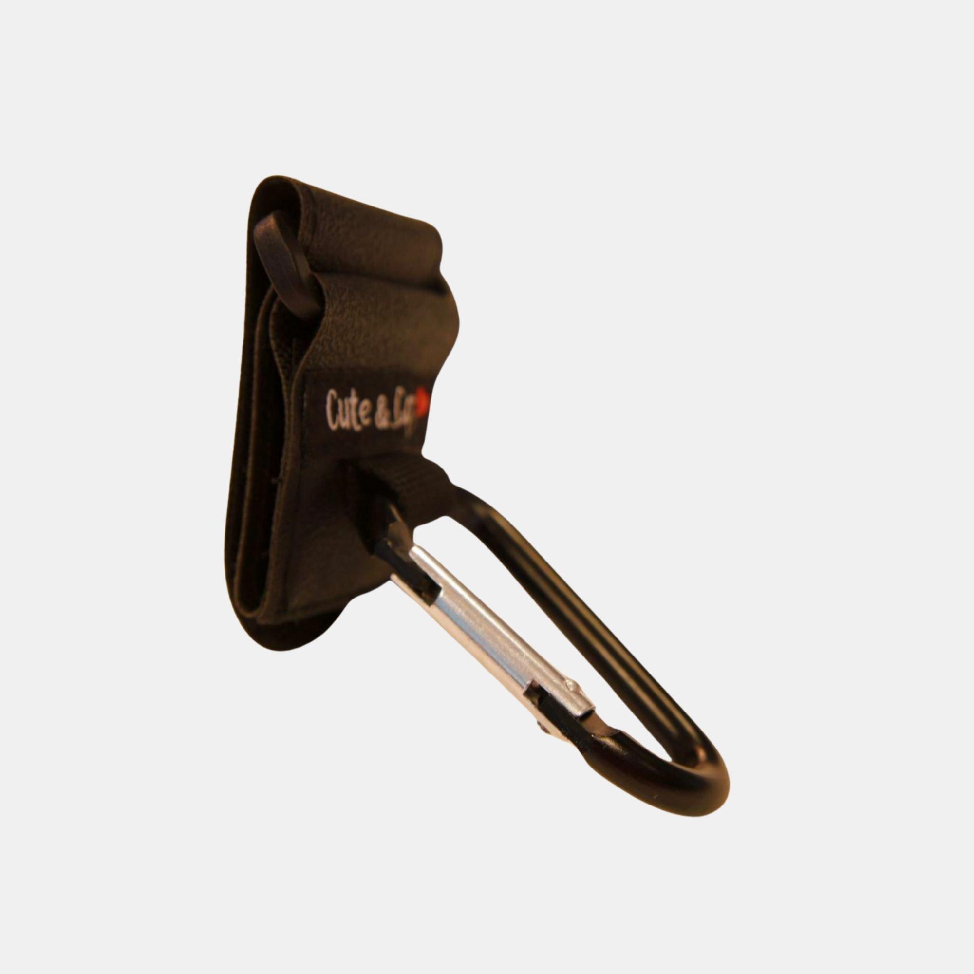 Black - Cute and Co - & Co Baby Pushchair Carabiner Straps - 4