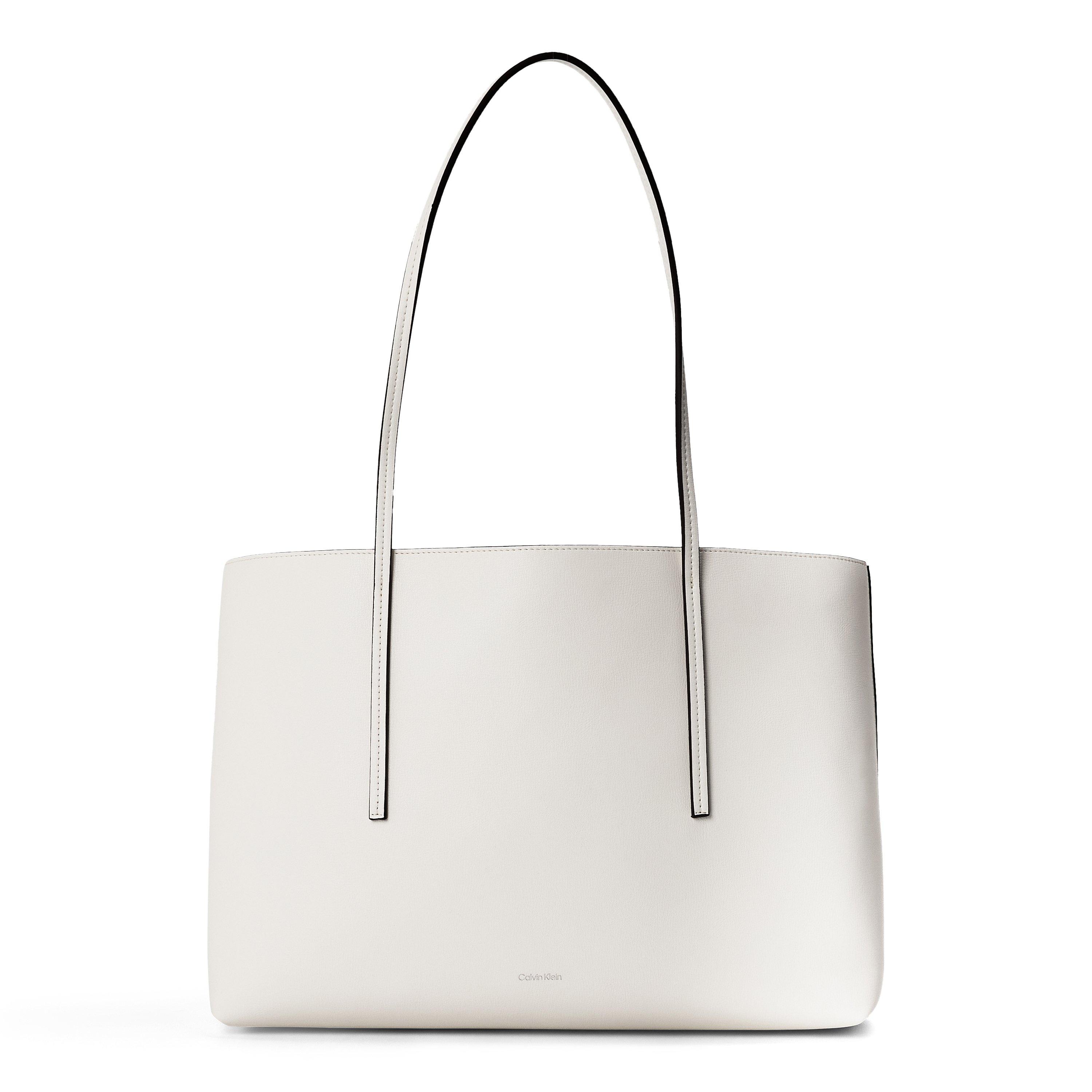 Calvin Klein Women's Tote Bags - White Alyssum