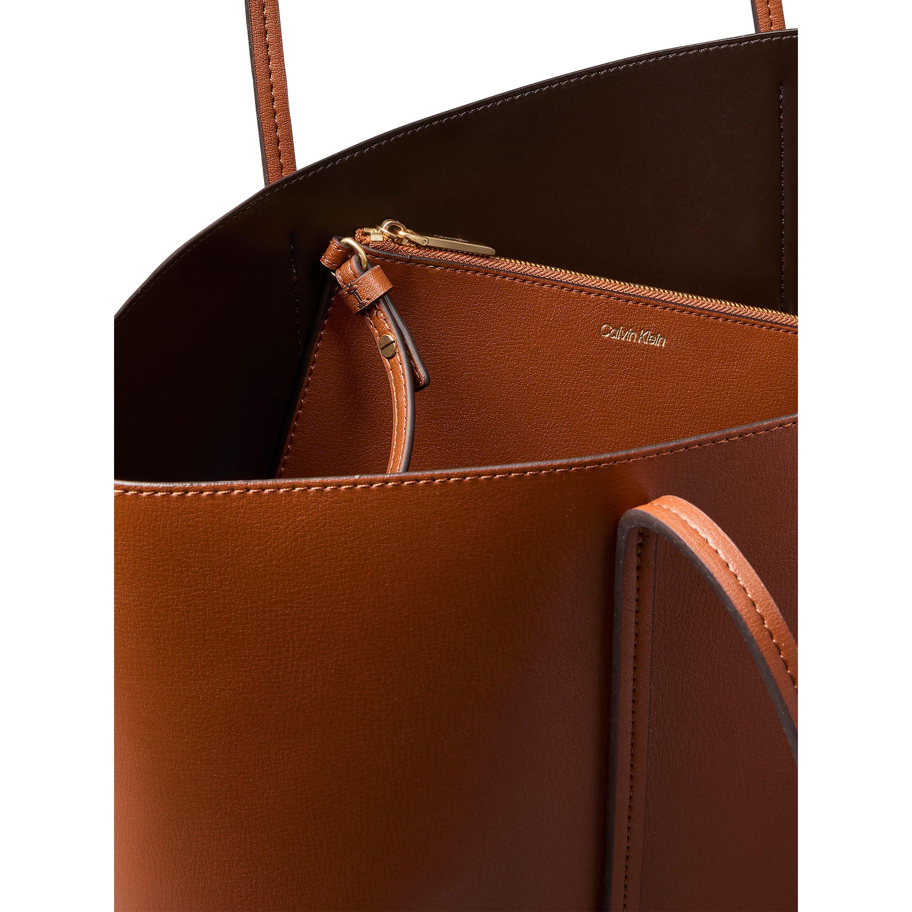 Natural Umber - Calvin Klein - Women's Tote Bags - 2