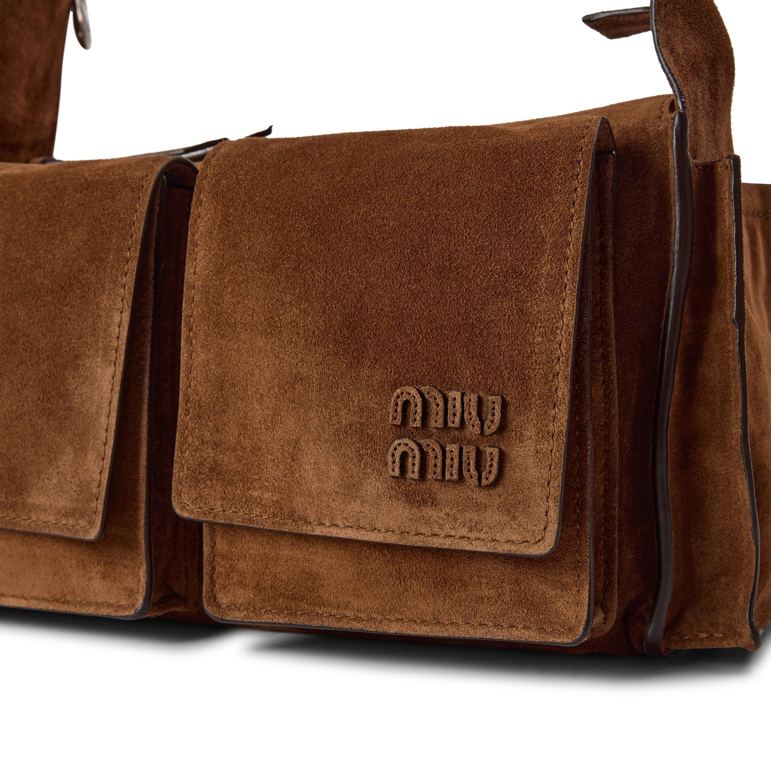 Cacao - Miu Miu - Women's Utilitaire Shoulder Bag - 4