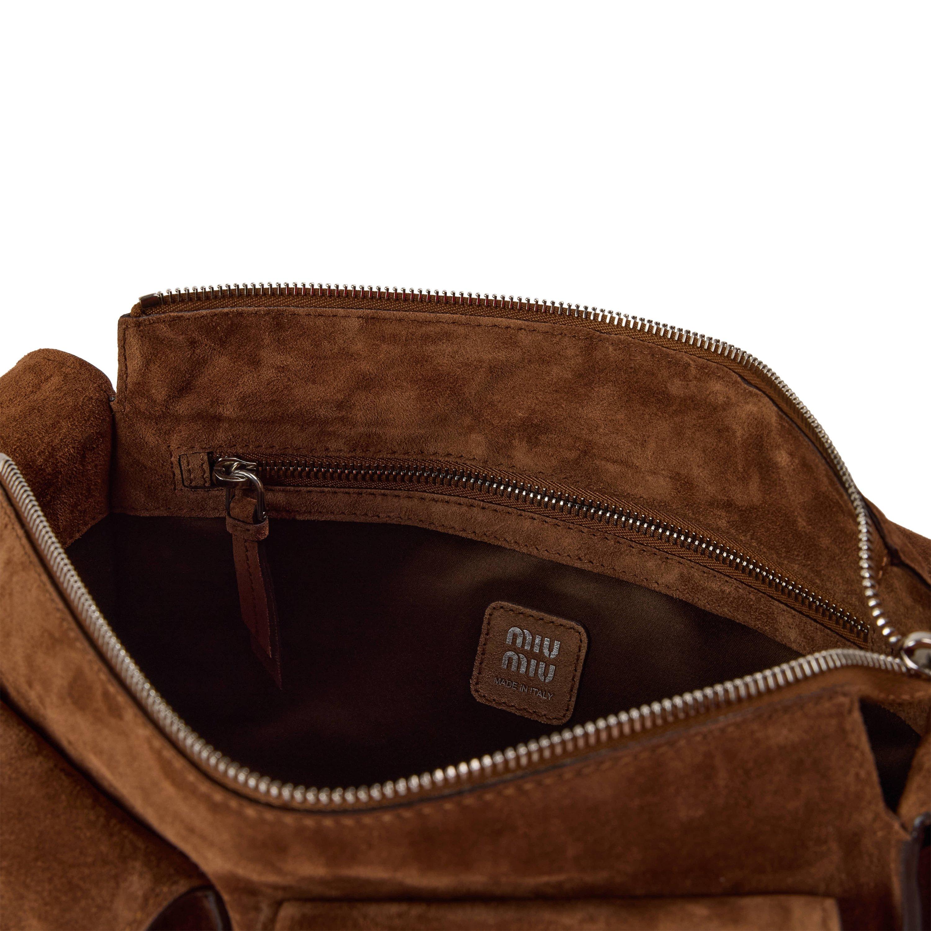 Cacao - Miu Miu - Women's Utilitaire Shoulder Bag - 5
