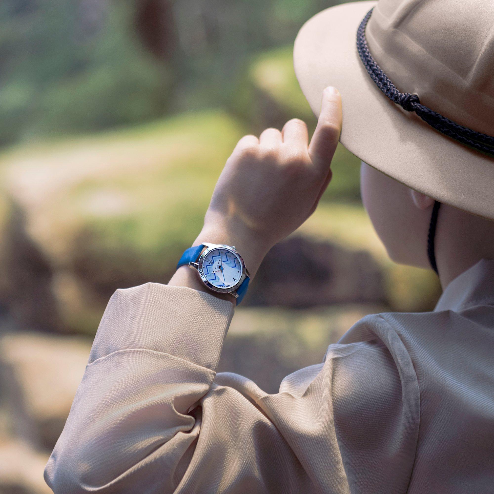 Blau - Tikkers - Kids' WWF Polar Bear Analogue Quartz Watch - 4