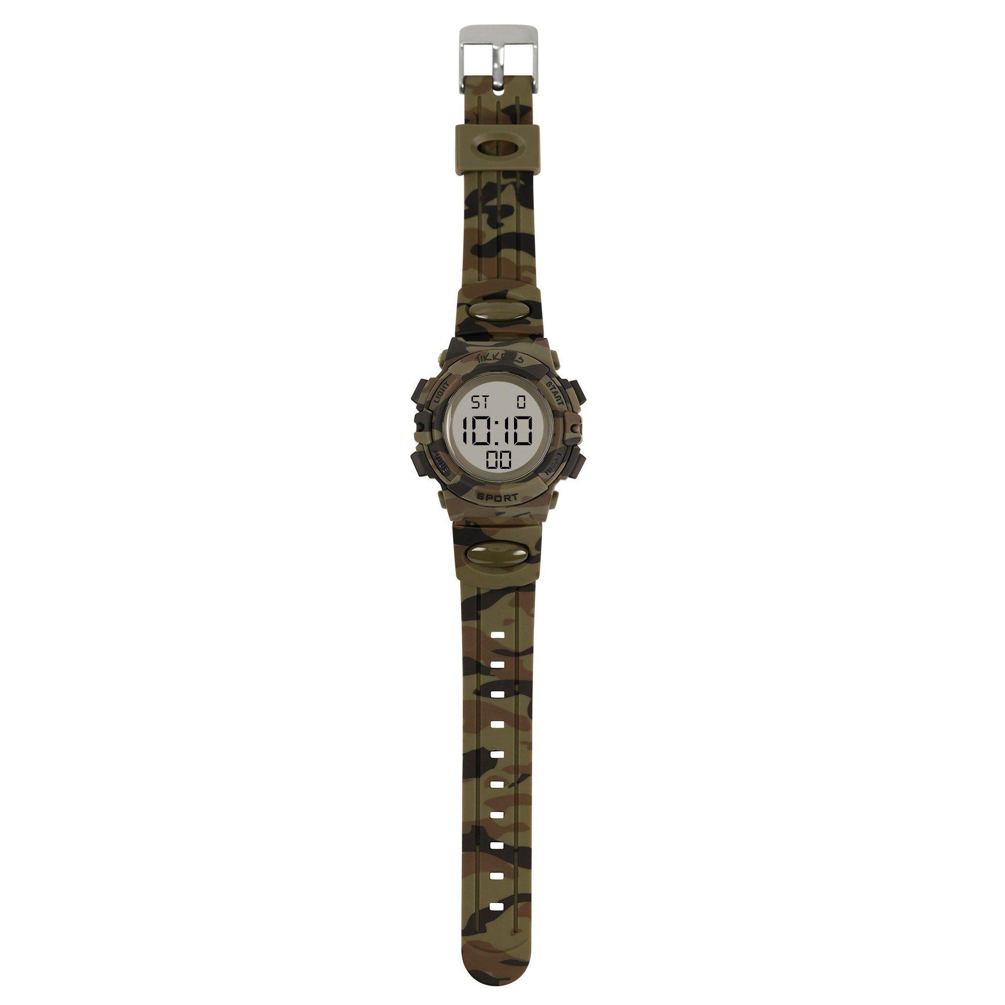 Groene camouflage - Tikkers - Kids' Tikker Light Up Digital Watch - 2