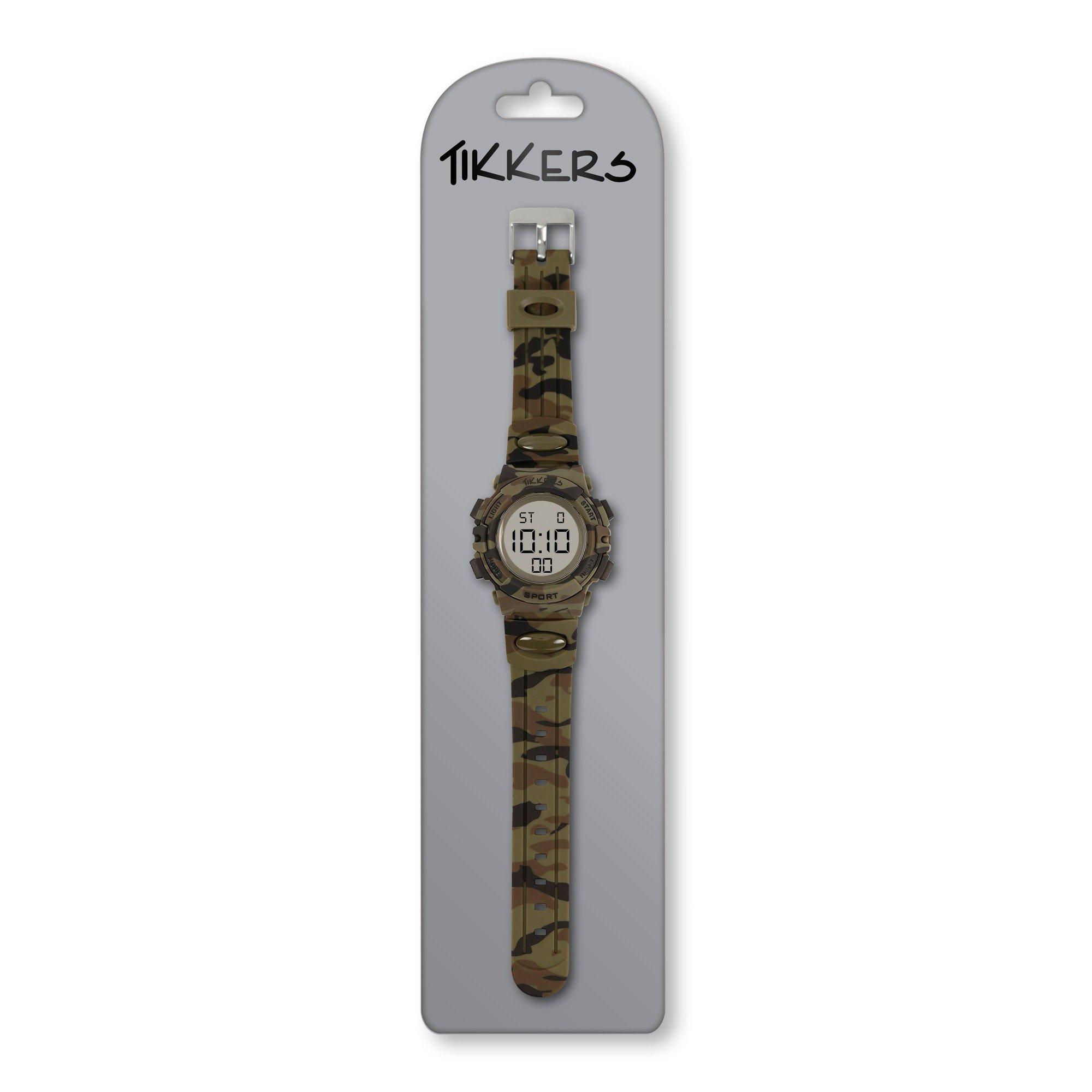 Groene camouflage - Tikkers - Kids' Tikker Light Up Digital Watch - 5