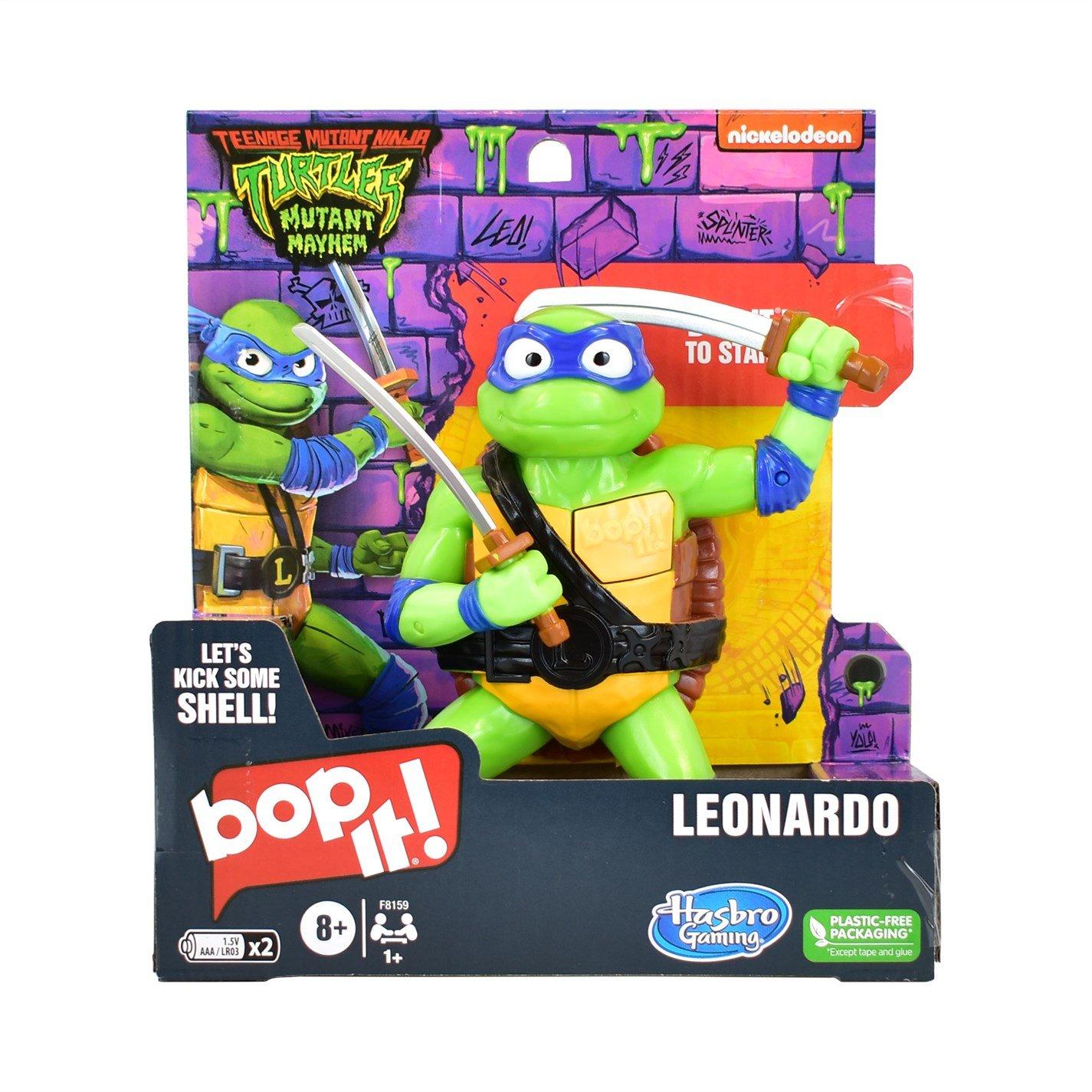 Multi - Bop It - Teenage Mutant Ninja Turtles Leonardo Edition Game - 1