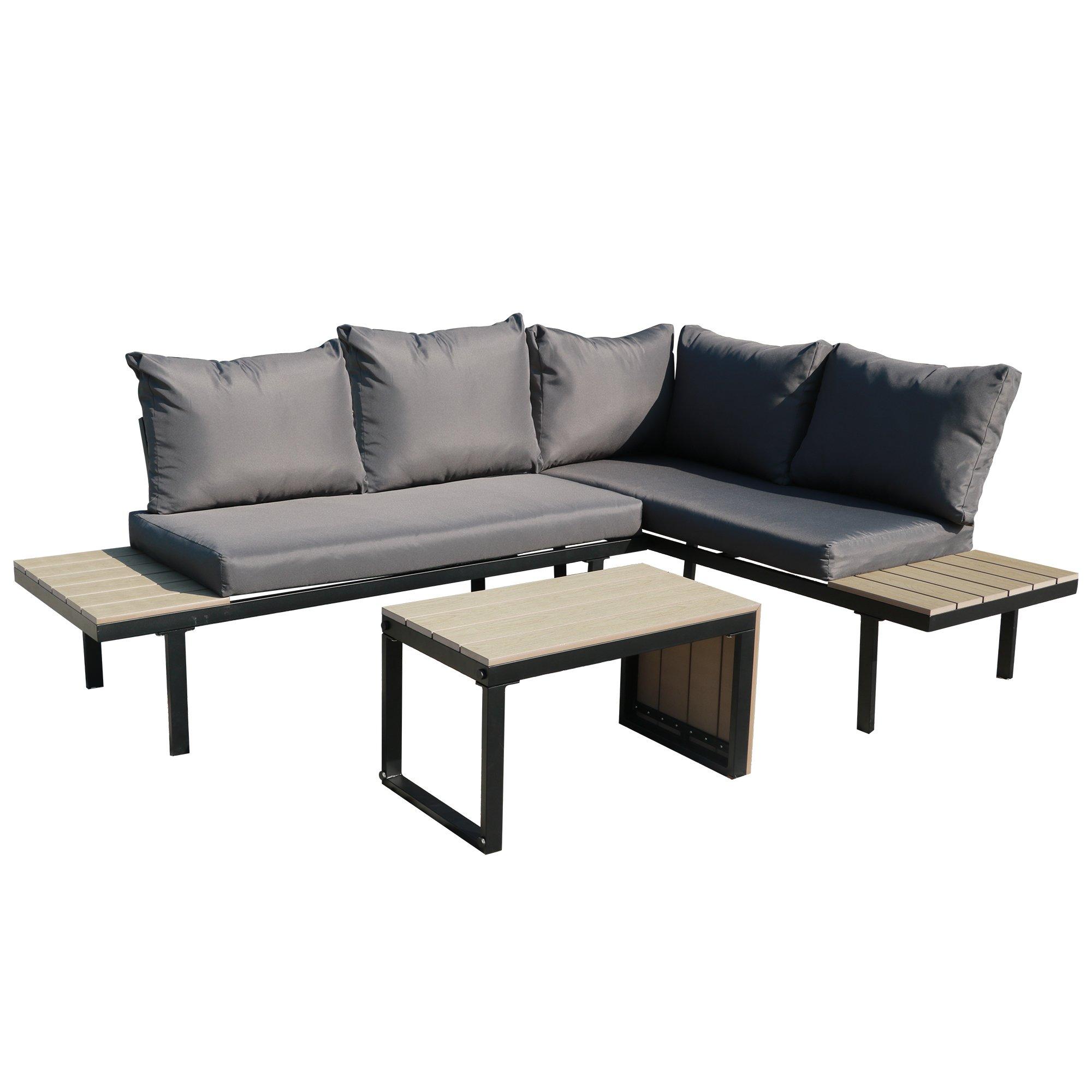 Grey - Linea - Linea Calvi Corner Set 53 - 3