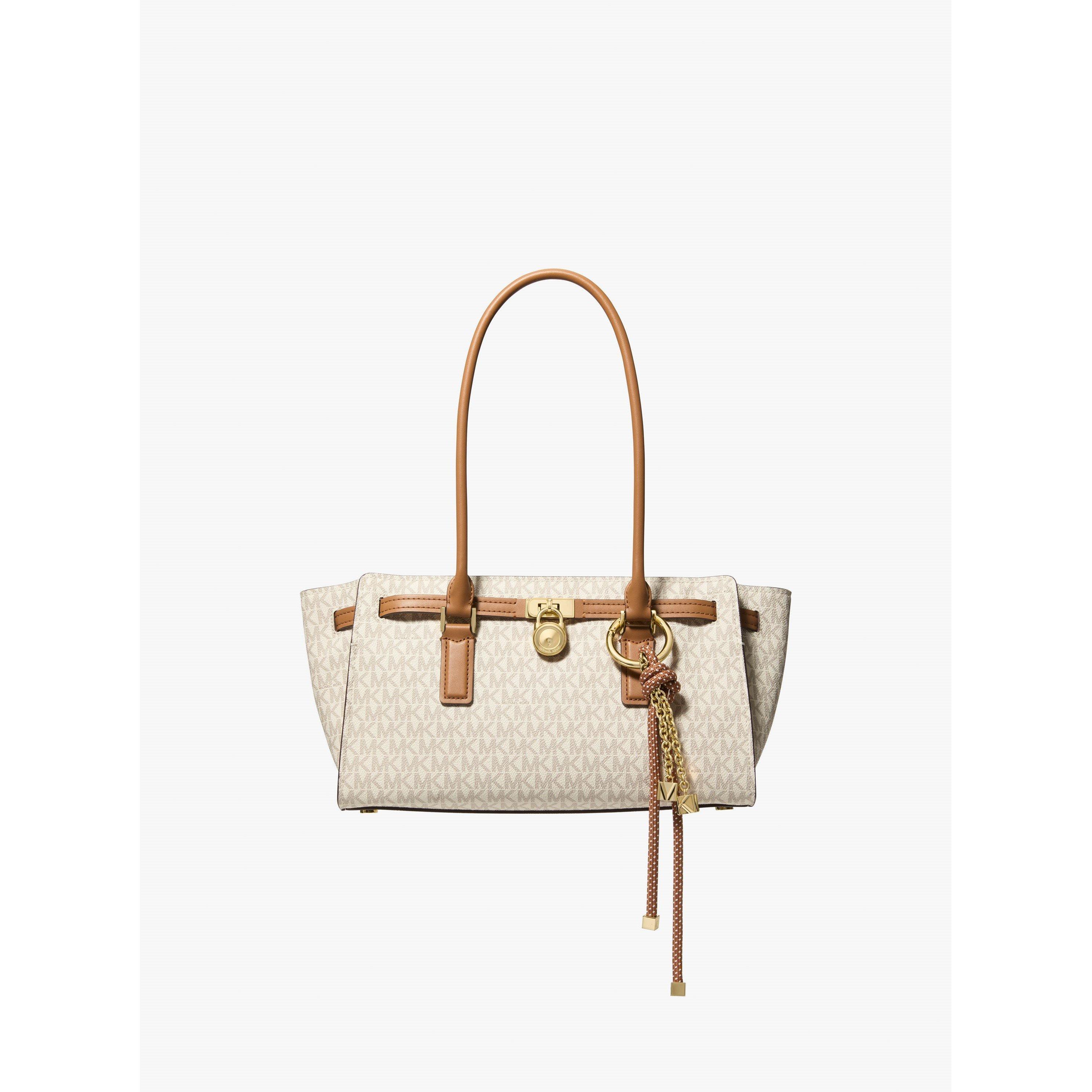 MICHAEL Michael Kors Women's MMK Hamilton Shoulder Bag - VANILLA/ACRN