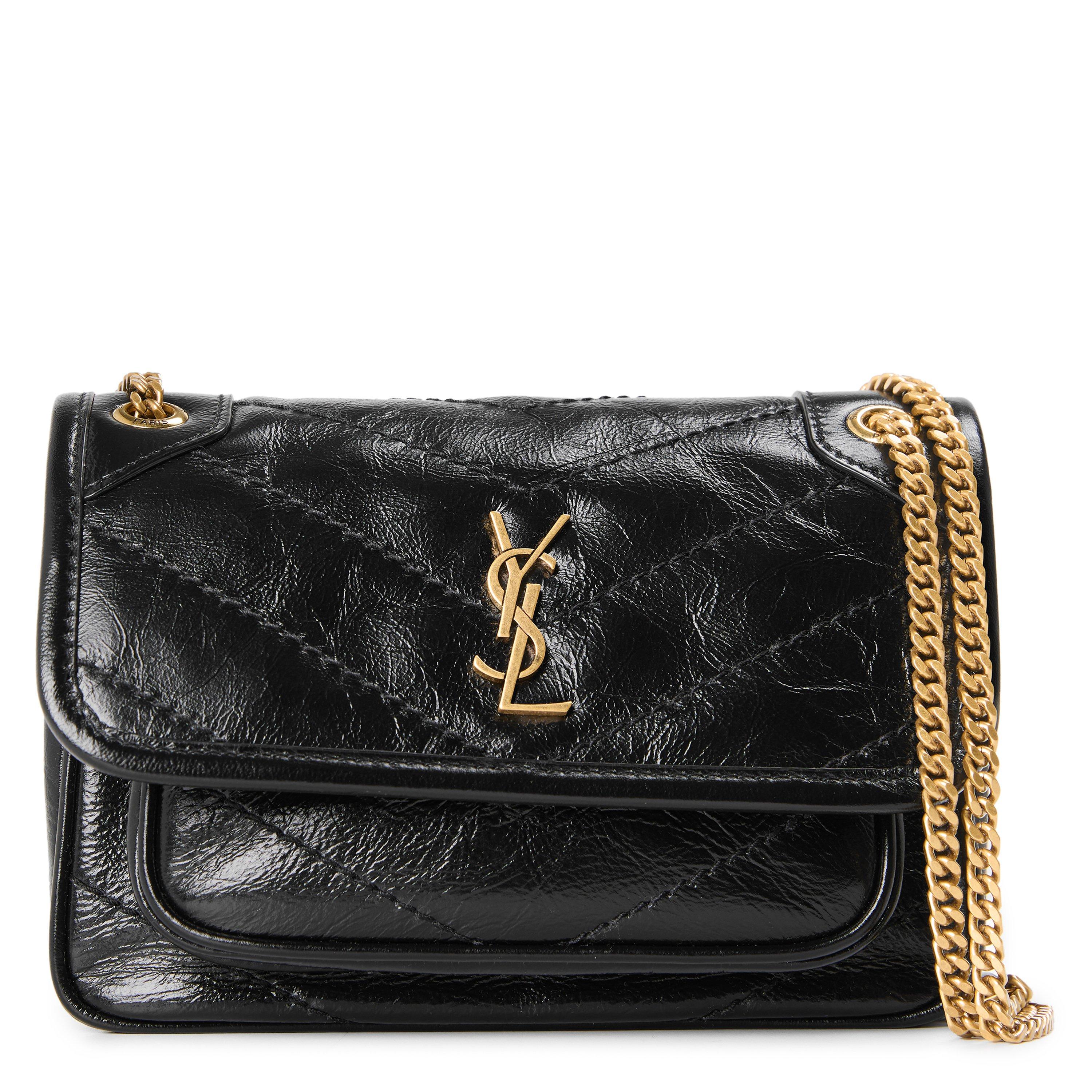 Noir - Saint Laurent - Women's Mini Niki Shoulder Bag - 1