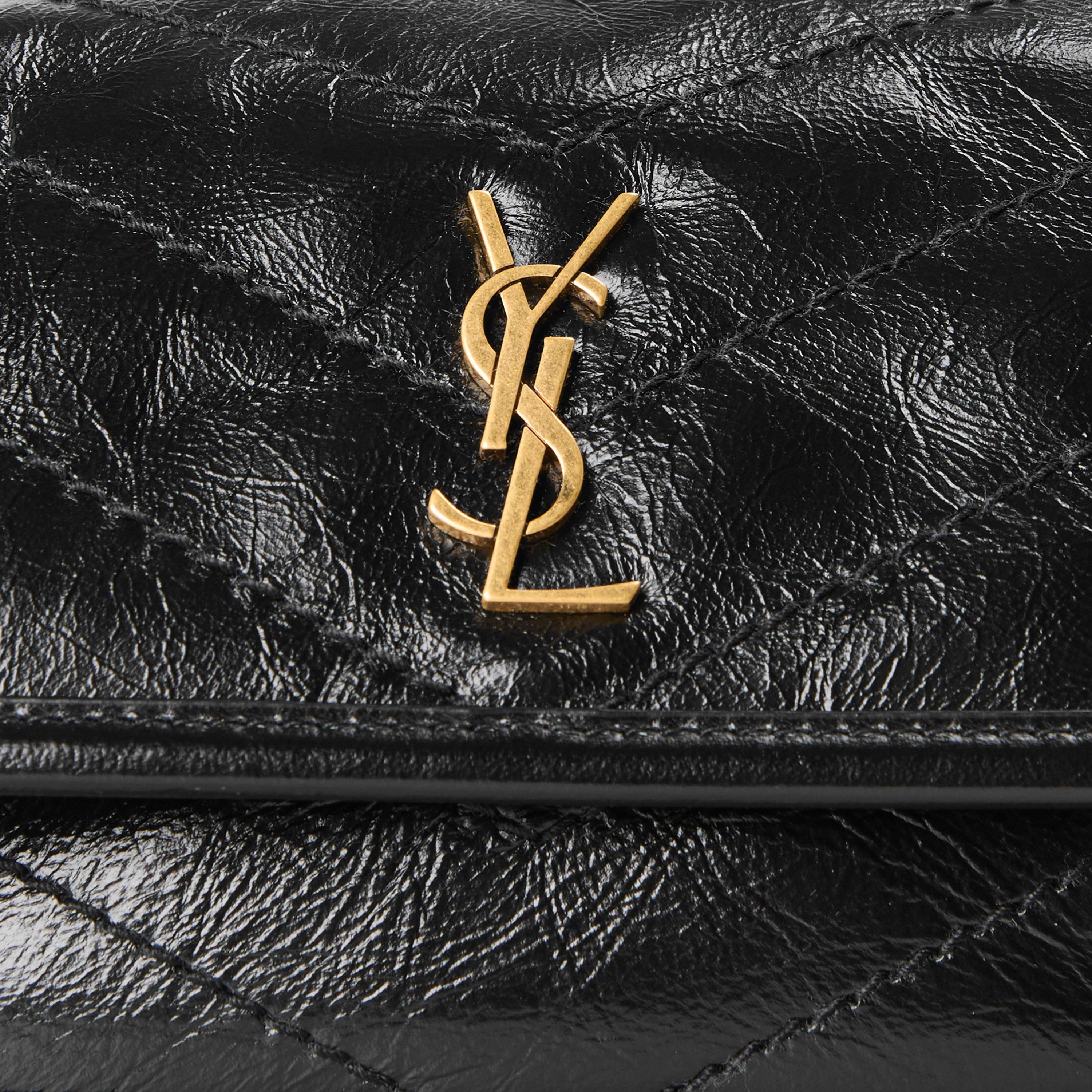 Noir - Saint Laurent - Women's Mini Niki Shoulder Bag - 3