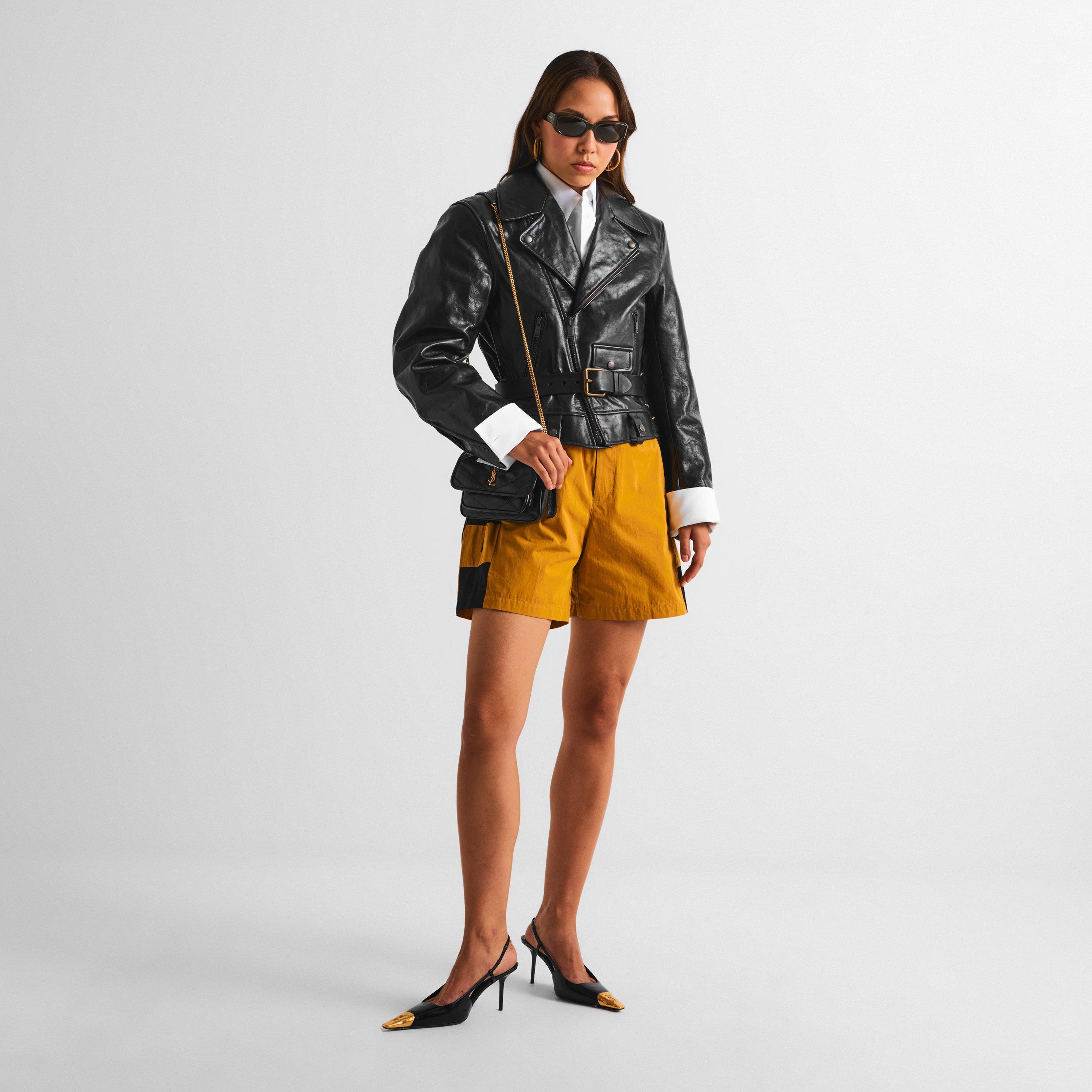 Noir - Saint Laurent - Women's Mini Niki Shoulder Bag - 6