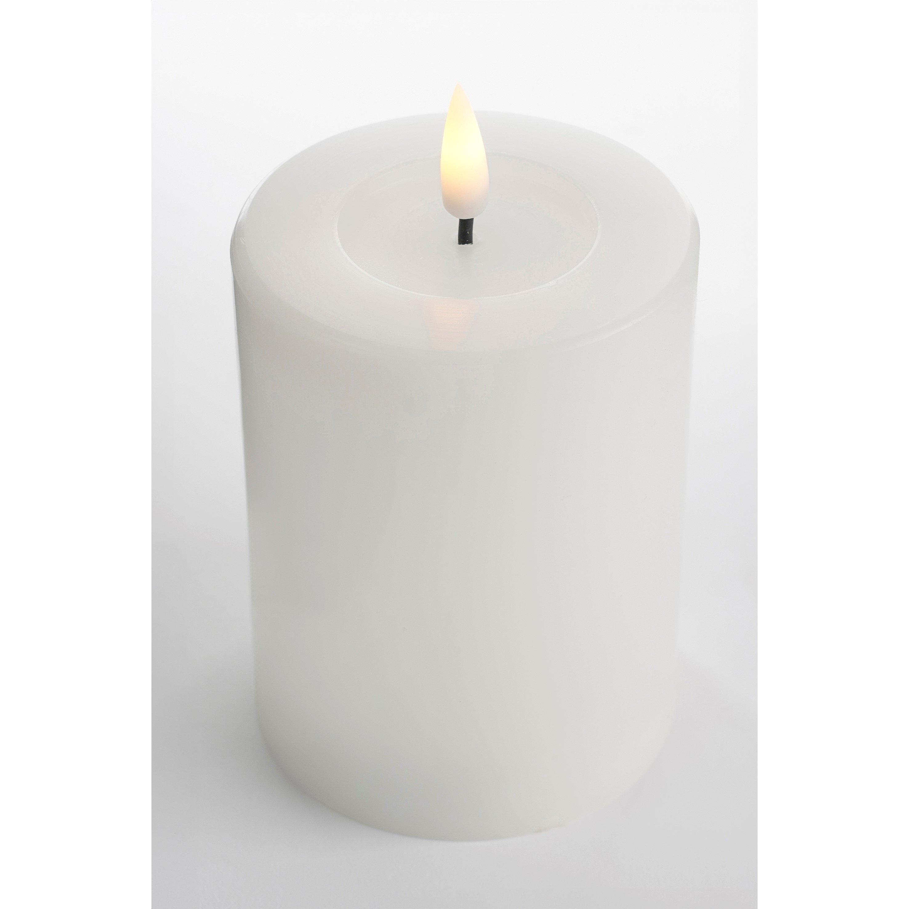 White - Mica - warm white led battery operated timer - 5