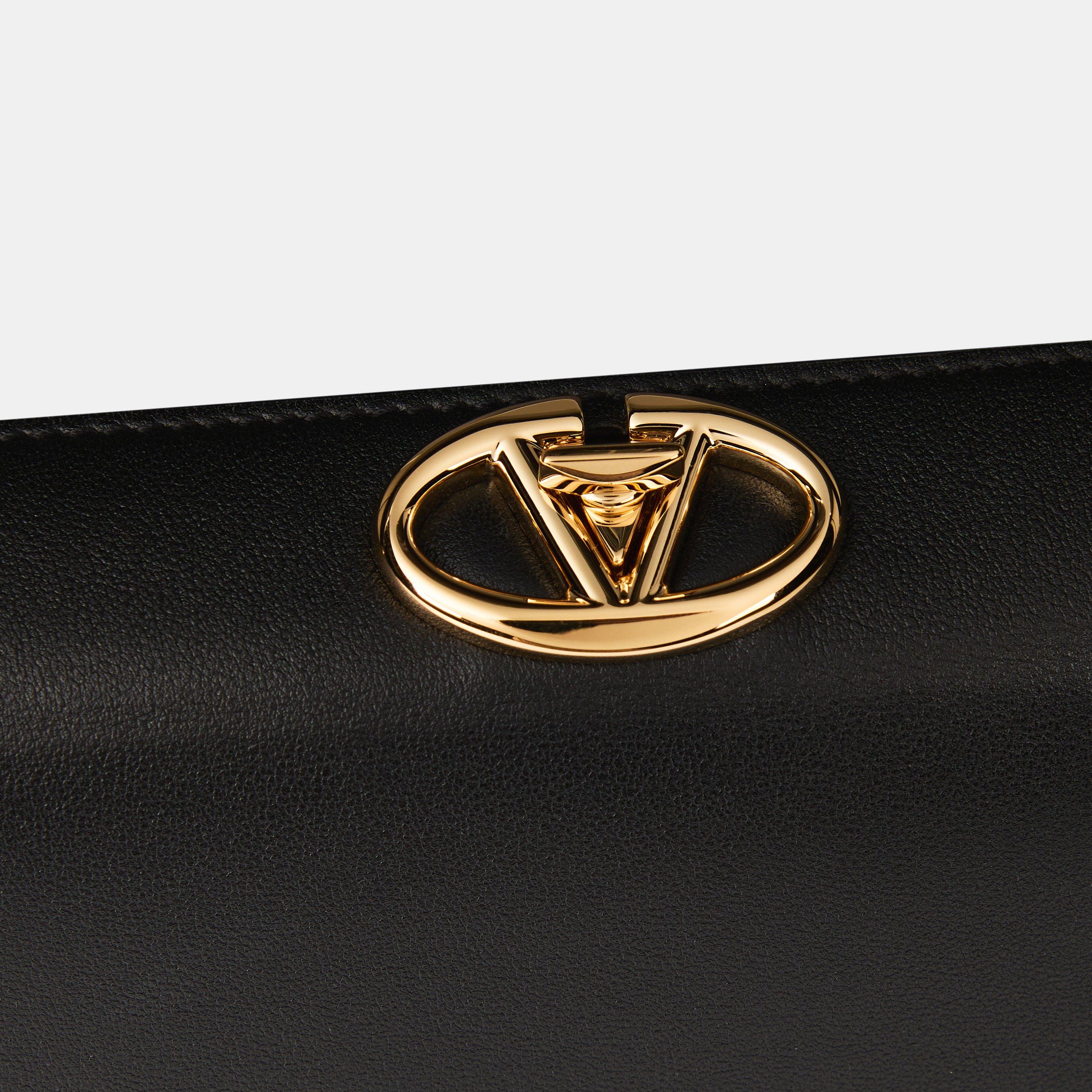 Nero - Valentino Garavani - Vg Logo Mini Bag - 4