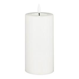 Mica Candle warm white led battery operated timer