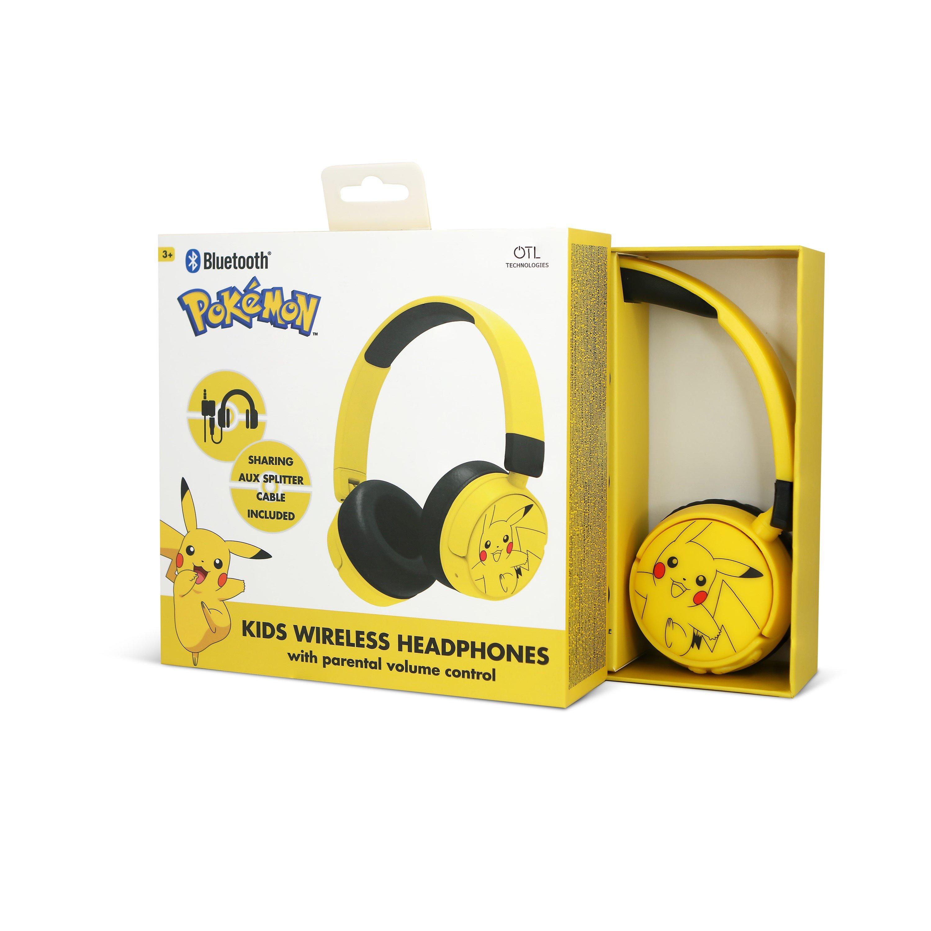 Pokémon Pikachu - OTL Technologies - Wireless Over-ear Headphones