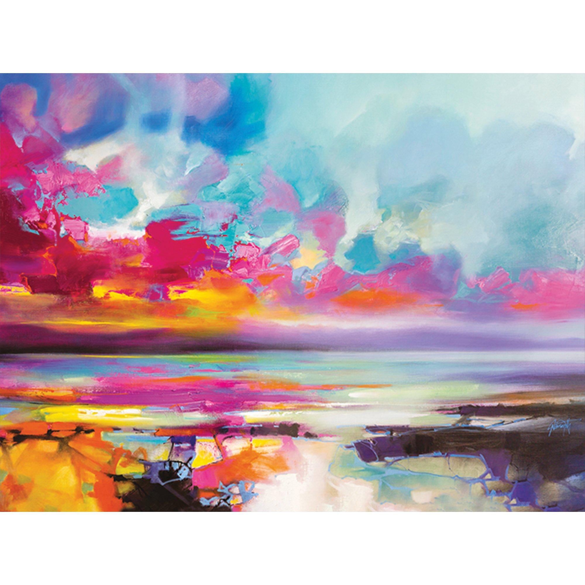 Multi - The Art Group - Scott Naismith Da Capo Magenta 60X80 Wall Art