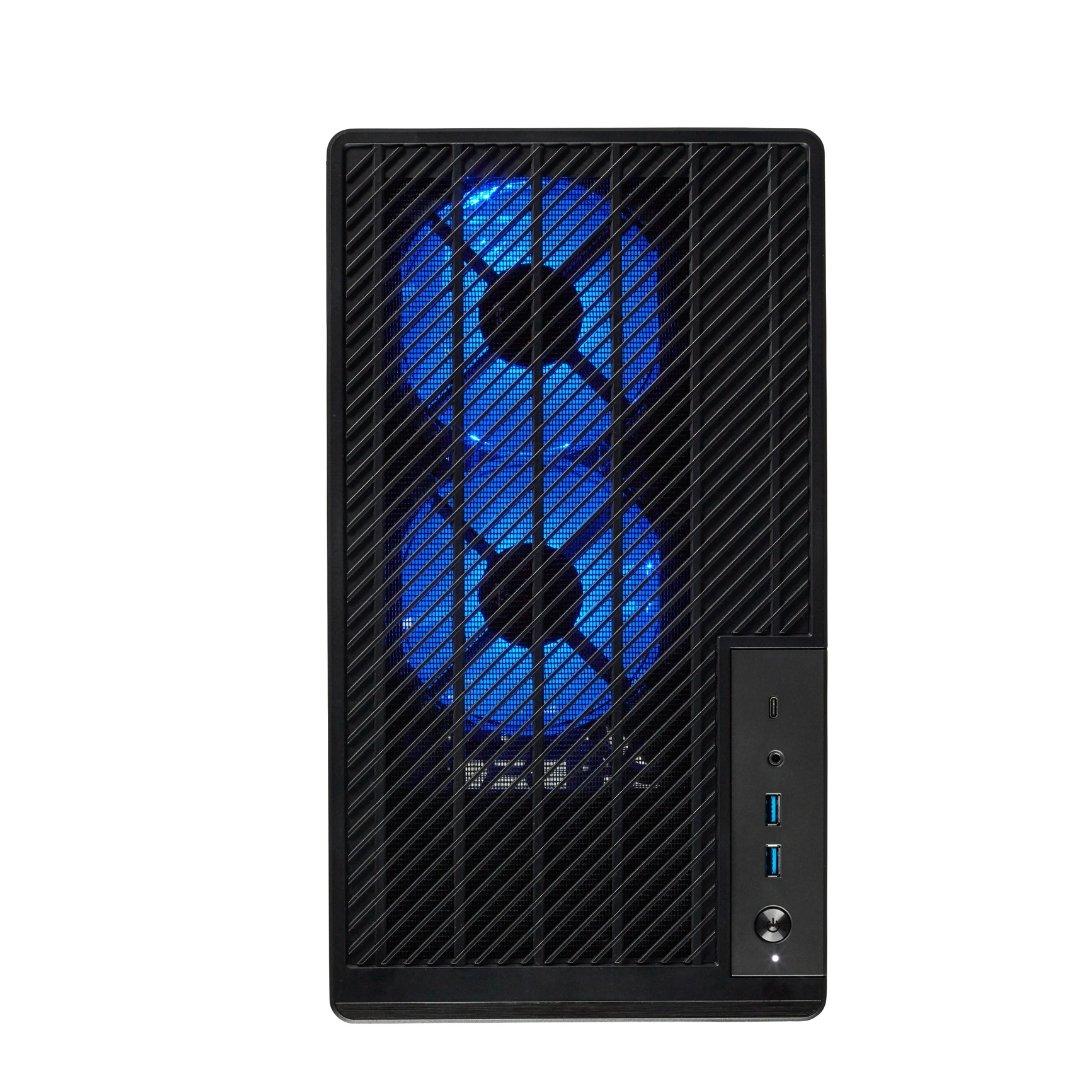 Black - Medion - Bandit P20 – Gaming Desktop – Intel Core i5-14400F Nvidia RTX 5060 Windows 11 Home - 3