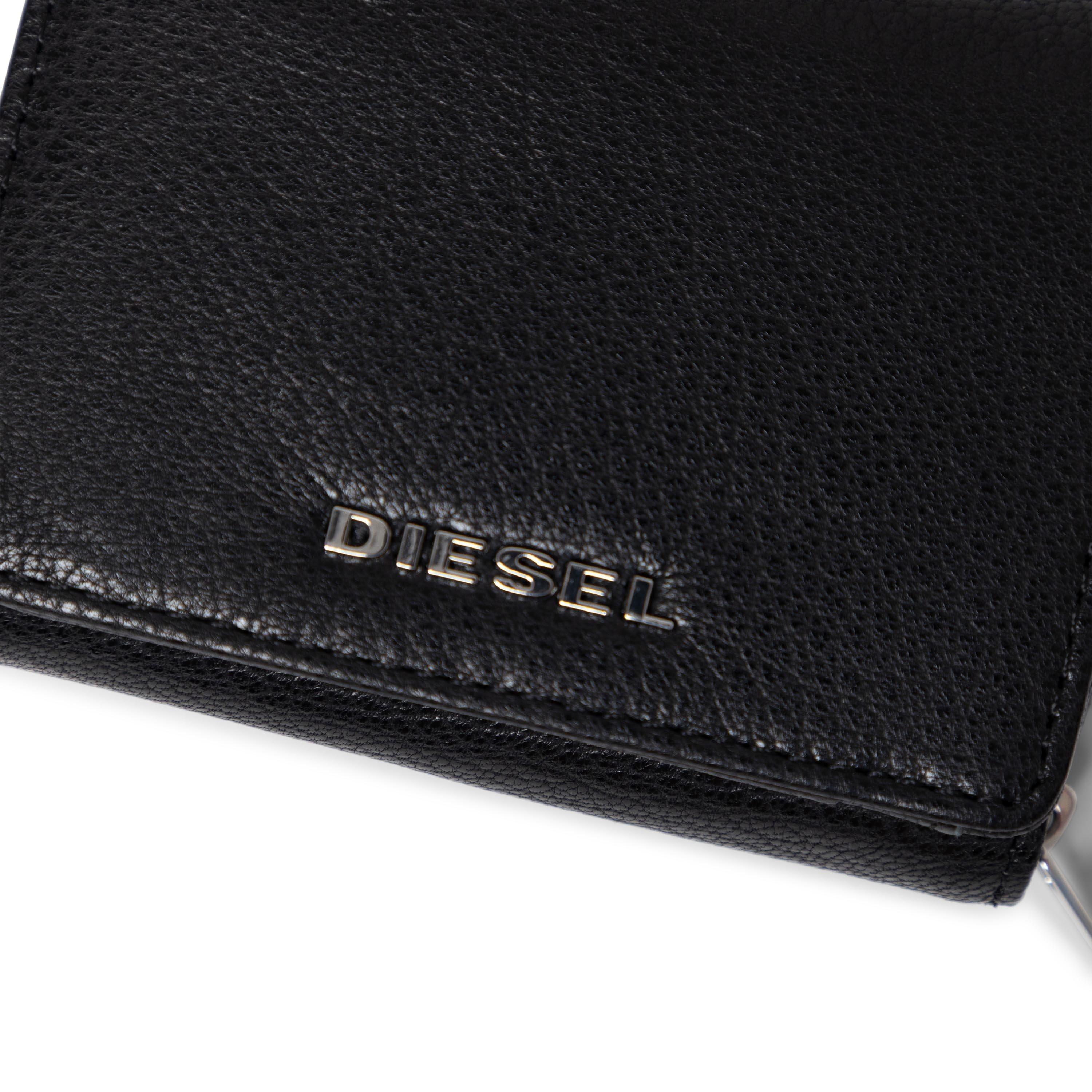 Black/Light G - Diesel - Men's Spejap Tri-Fold Wallet - 4