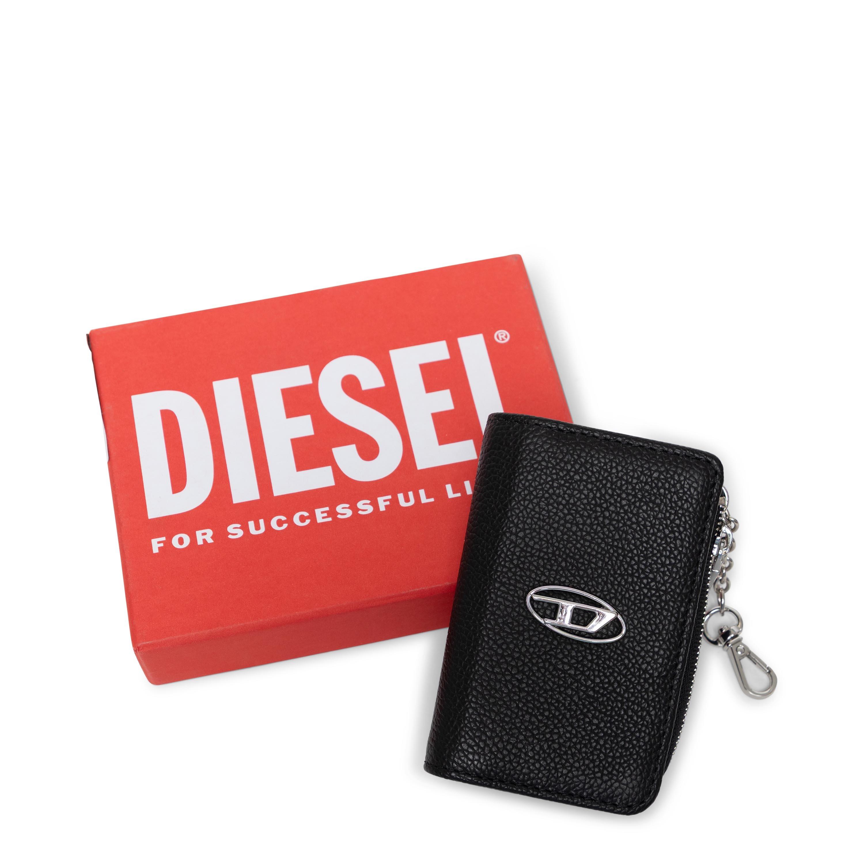 Black - Diesel - Men's L-Zip Keyring - 5