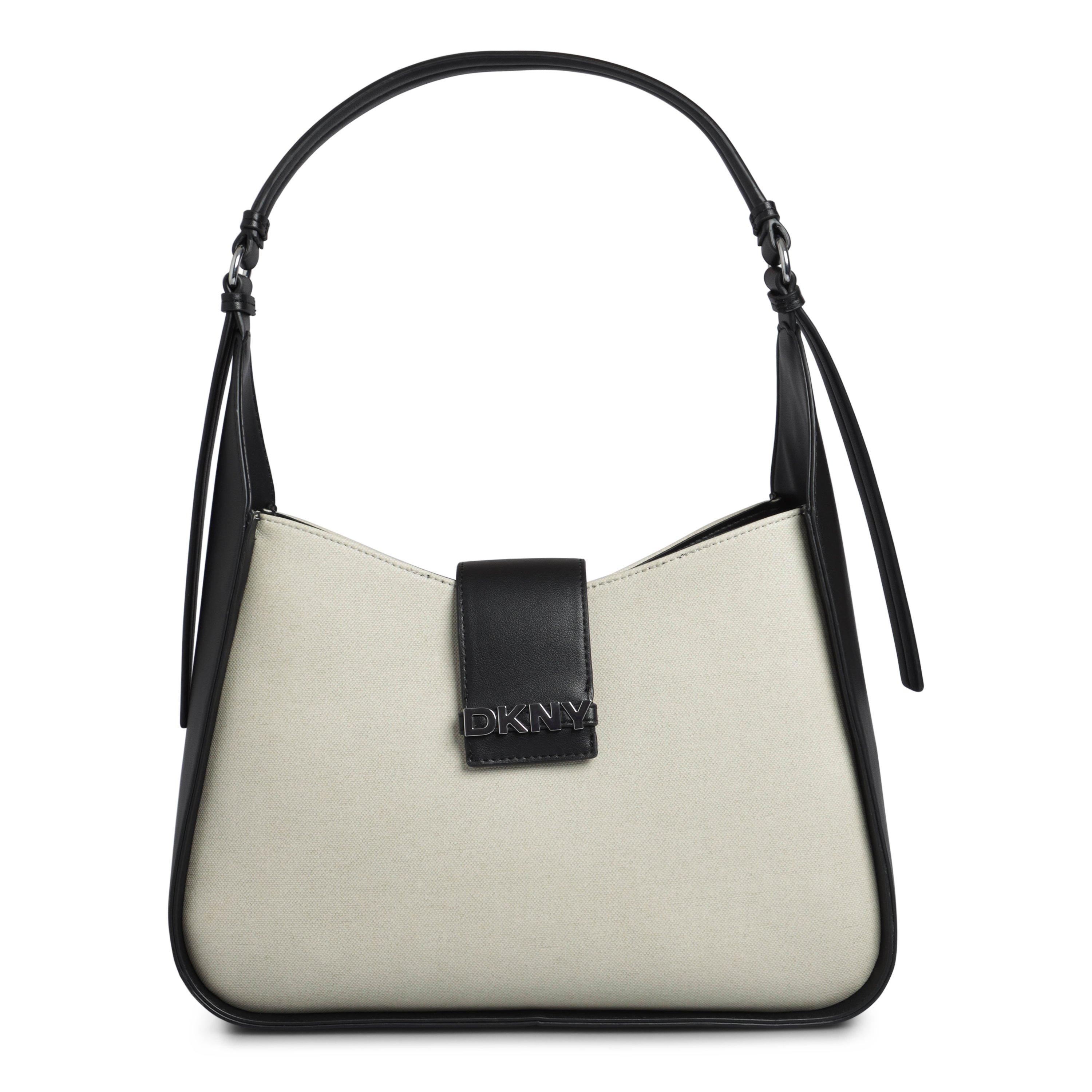 NATURAL/BLACK - DKNY - DKNY Bertie Hobo Shd Ld99 - 1