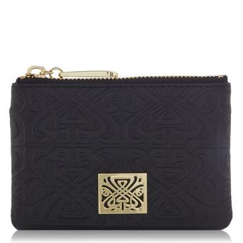 Biba Leather Embossed Coin Purse