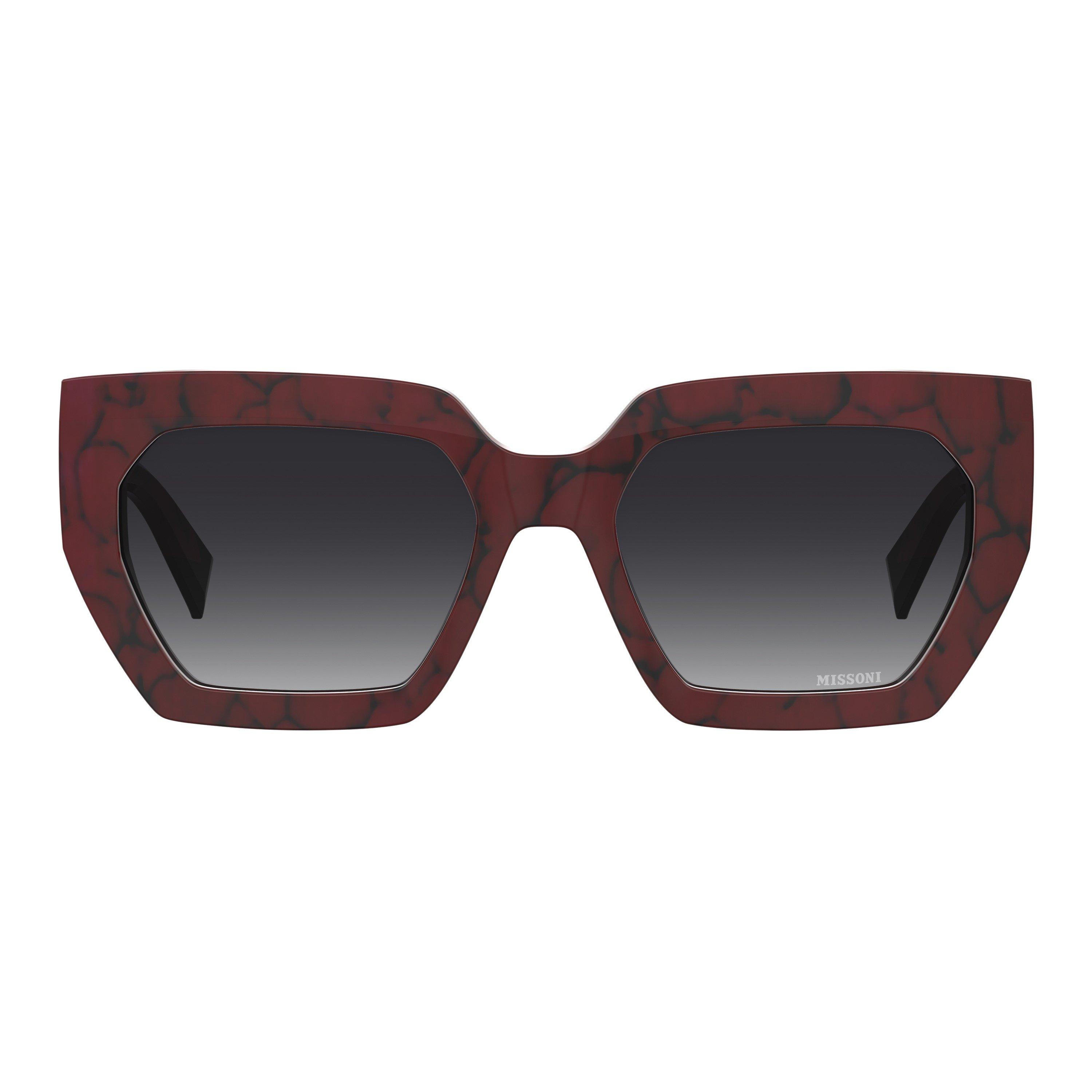 Red - Missoni - Women's Oversized Sunglasses - 2