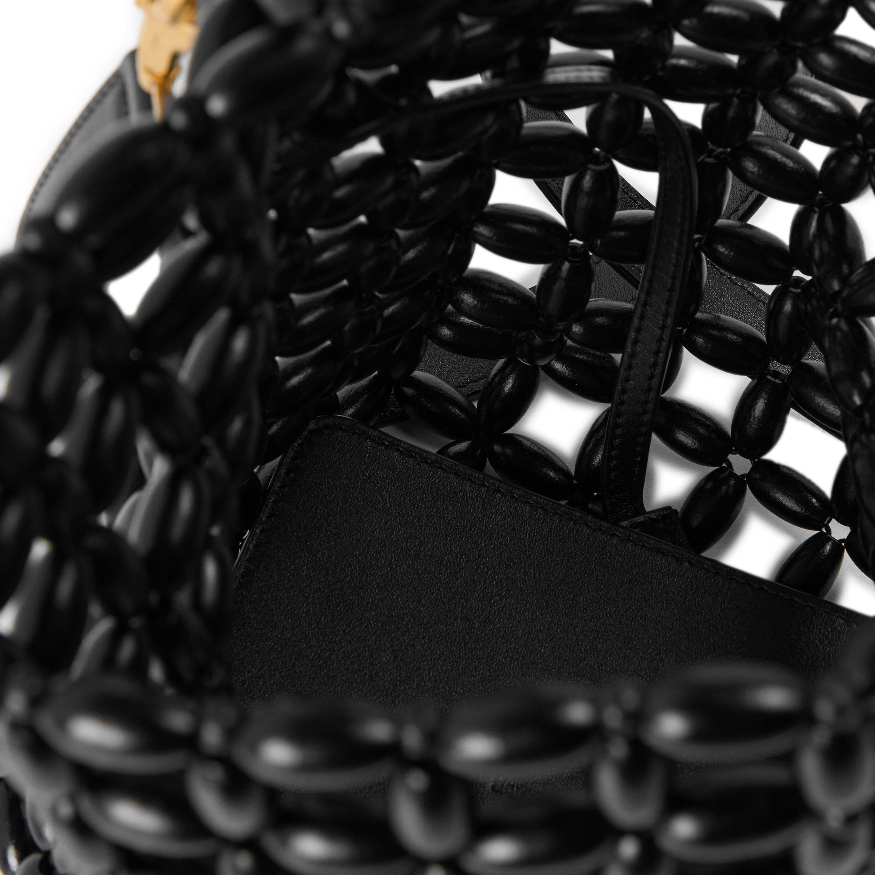 Black - Saint Laurent - Women's Beaded Le 37 Shoulder Bag - 4