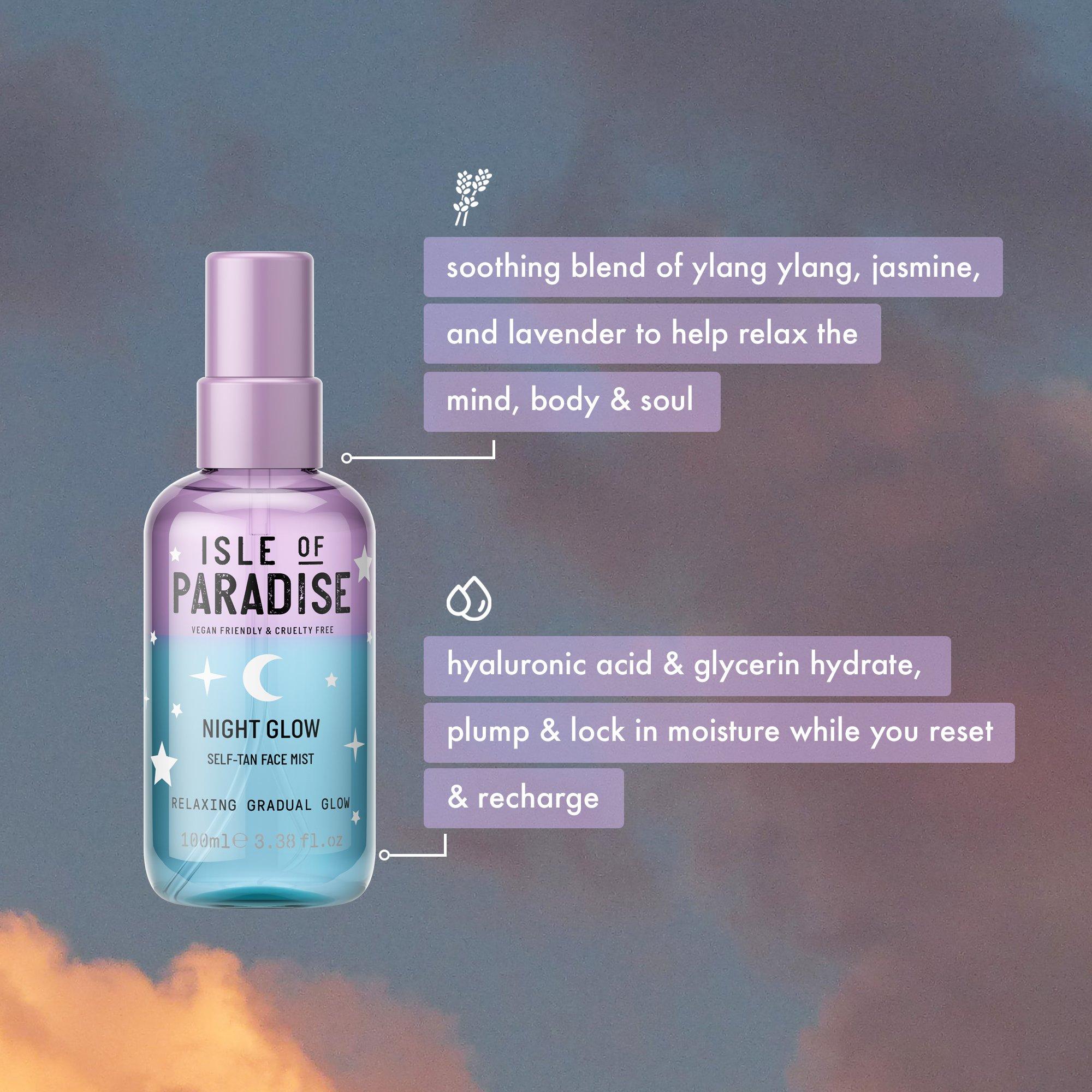 Face Mist - Isle of Paradise - Night Glow Self Tan Face Mist - 5