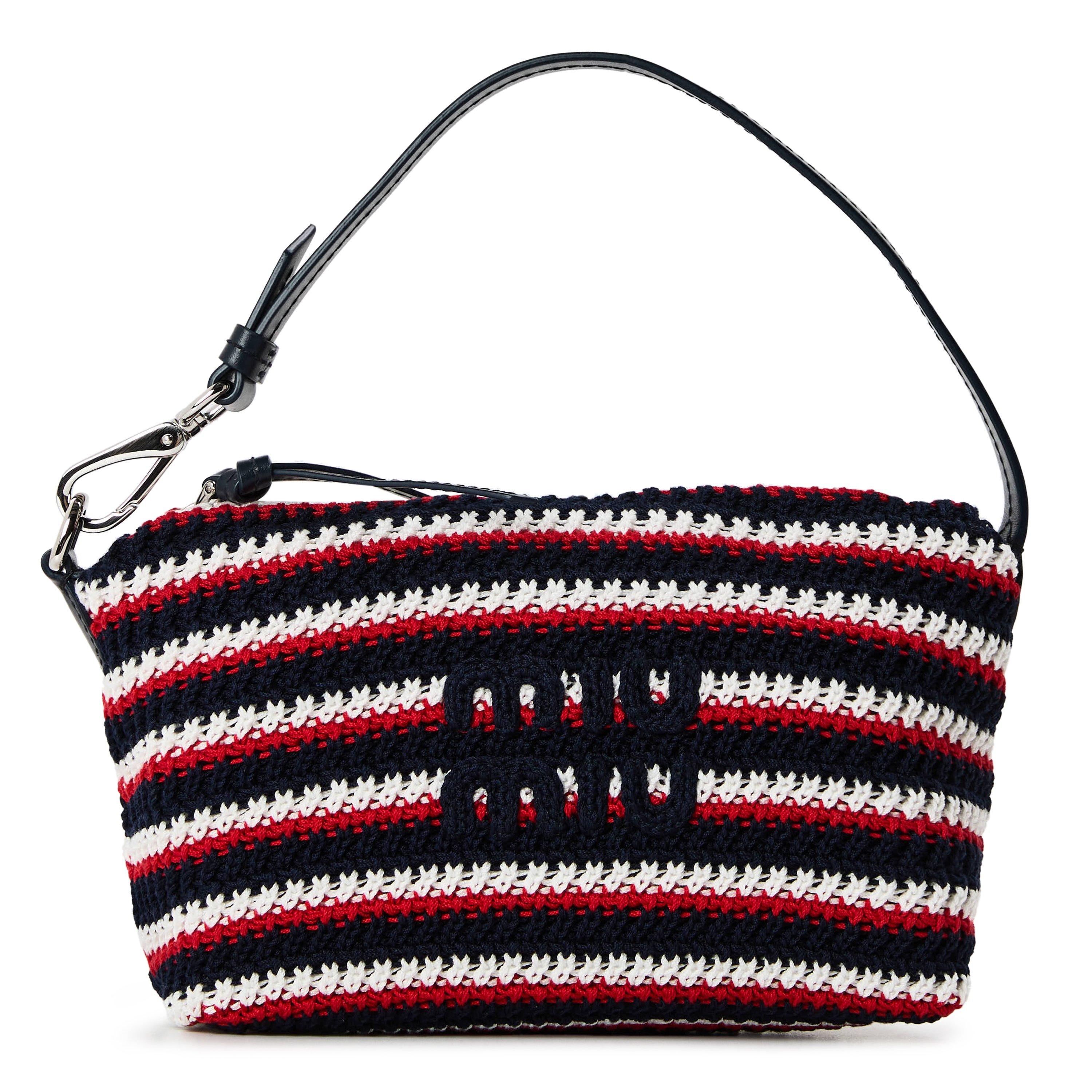 Blu/Rosso - Miu Miu - Women's Shoulder Bag - 1