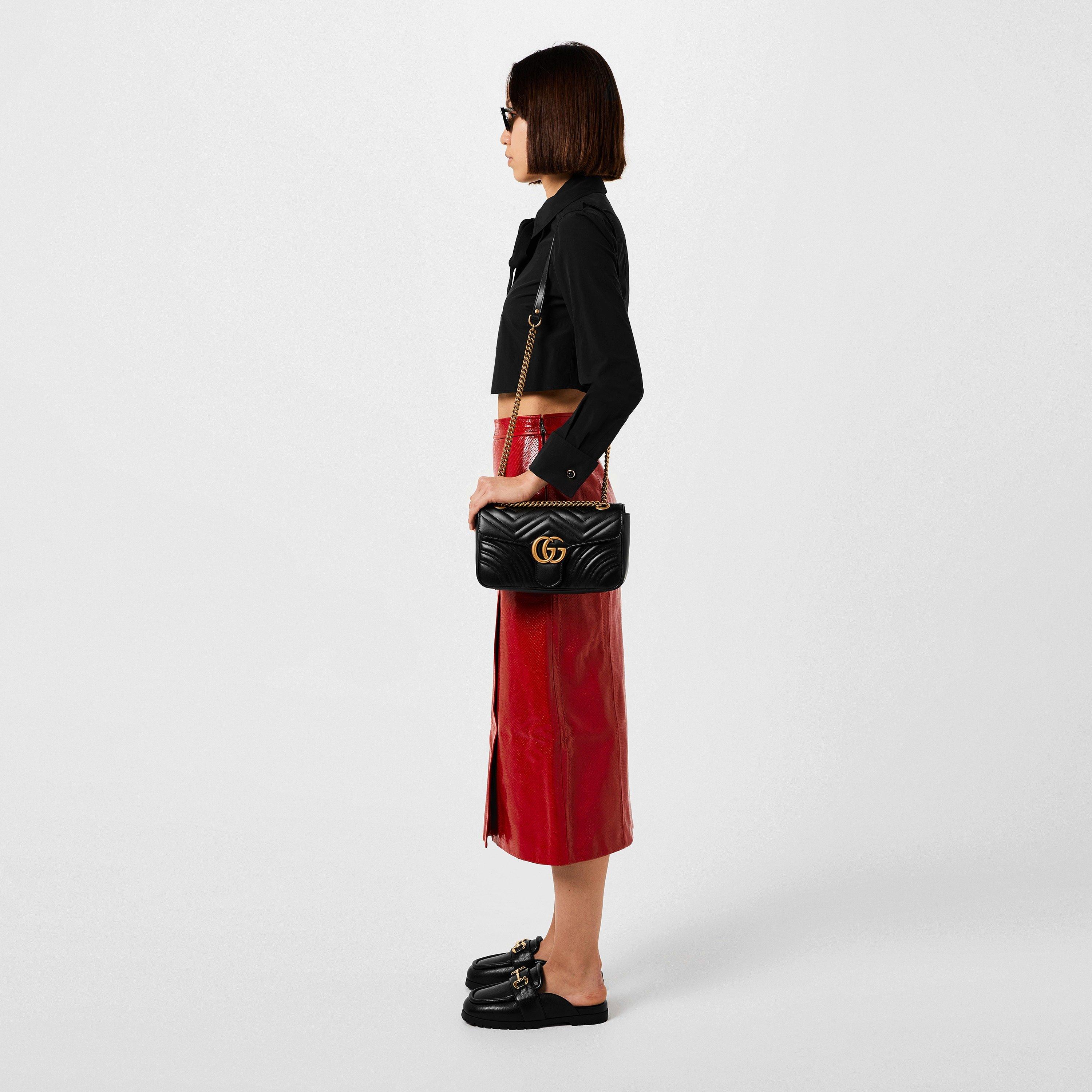 Black 1000 - Gucci - Marmont Matelasse Small Bag - 8