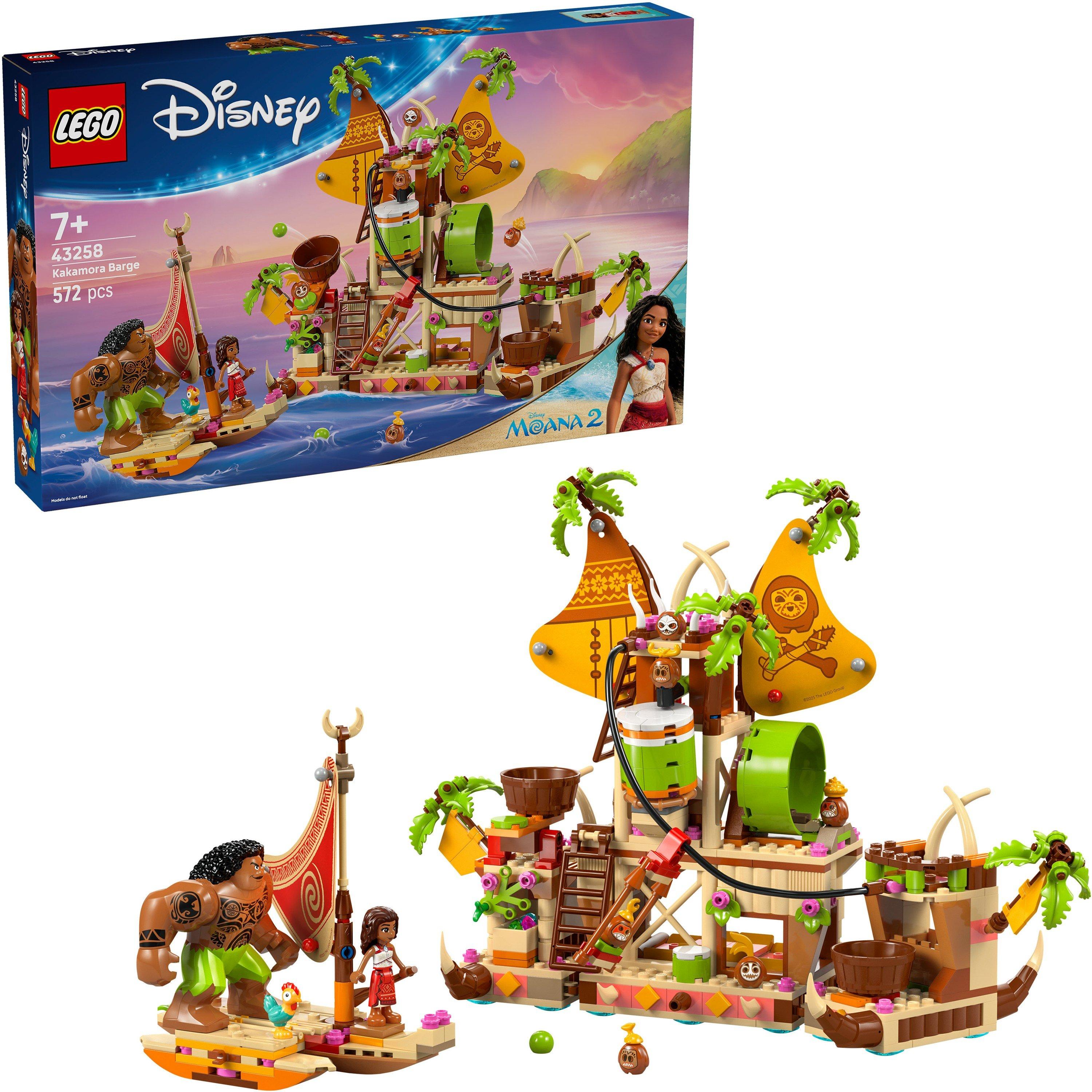 Kakamora Barge - LEGO - LEGO® Disney Moana 2 Kakamora Barge Toy Building Set 43258 - 1