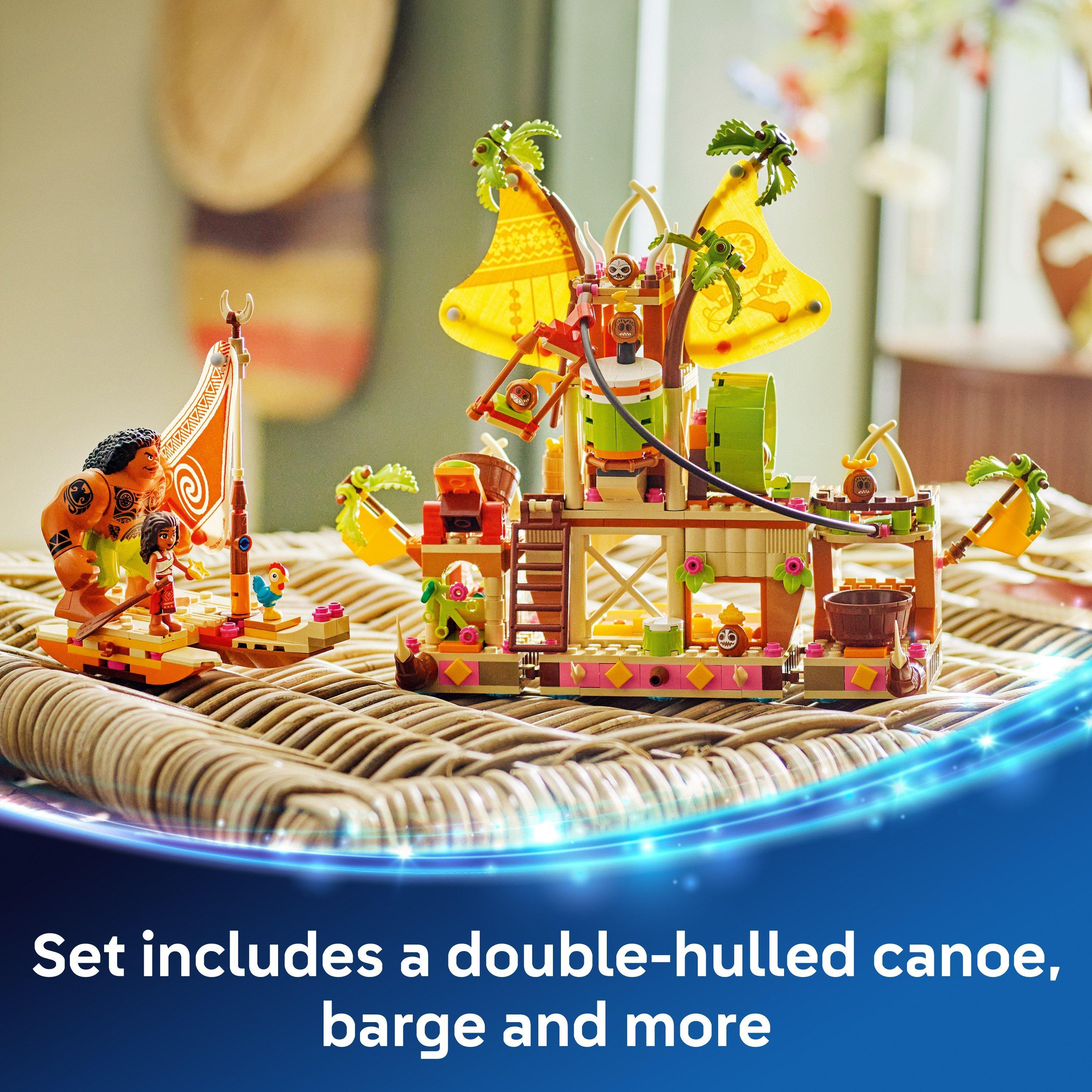 Kakamora Barge - LEGO - LEGO® Disney Moana 2 Kakamora Barge Toy Building Set 43258 - 4